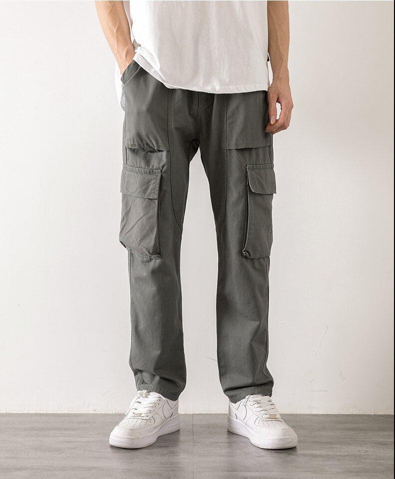 Straight Leg Cargo Pants - KAYSMAR