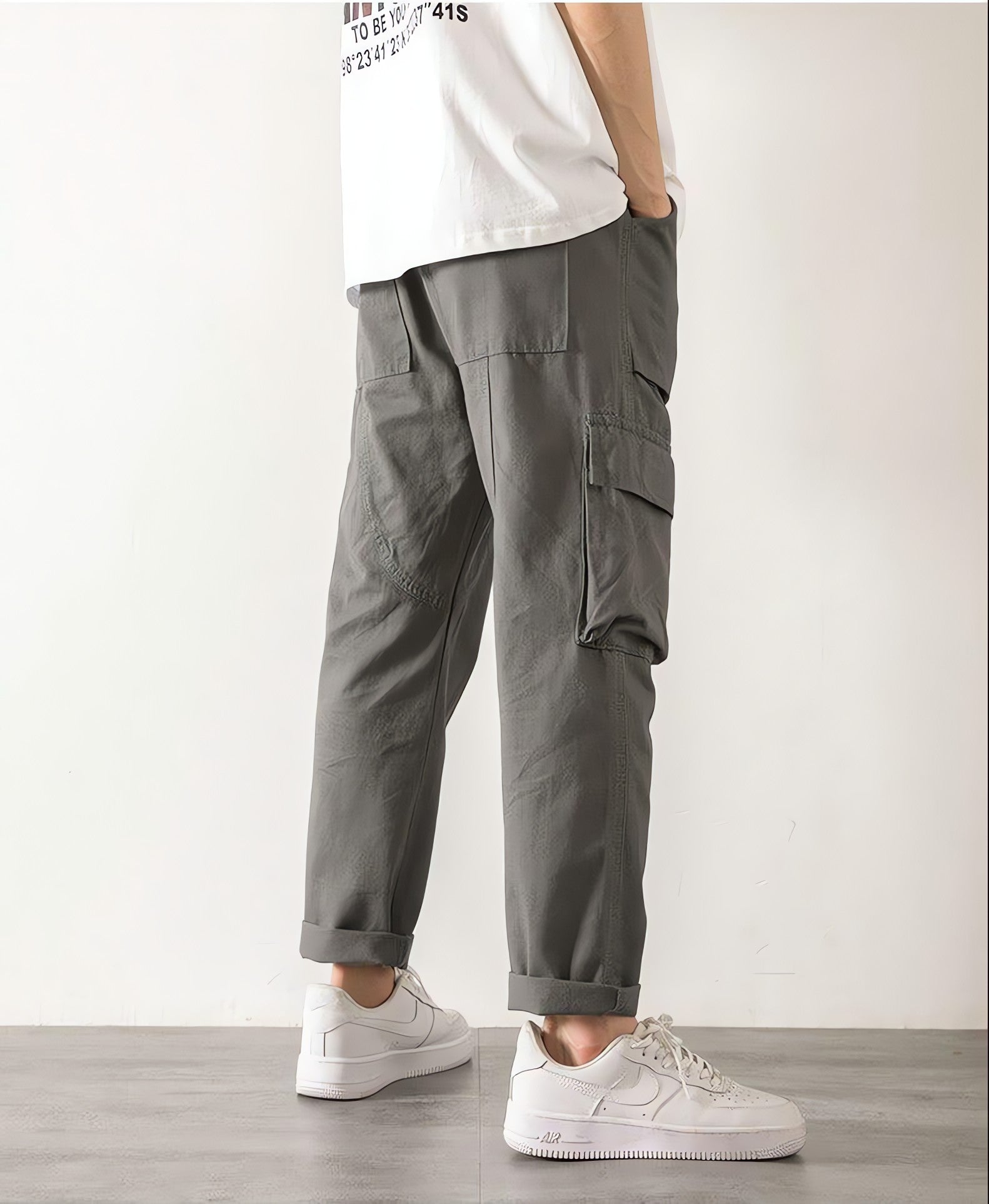 Straight Leg Cargo Pants - KAYSMAR