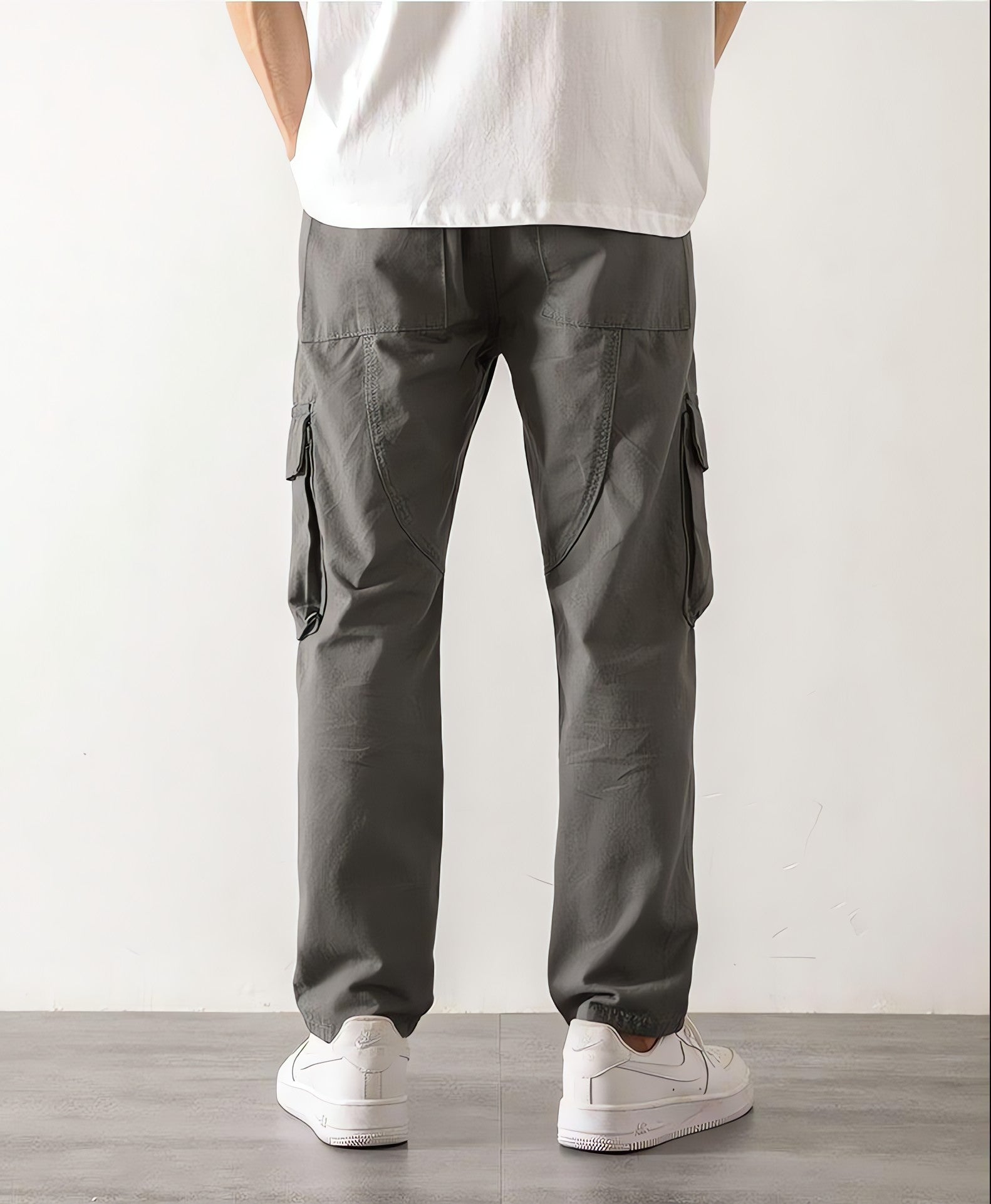 Straight Leg Cargo Pants - KAYSMAR