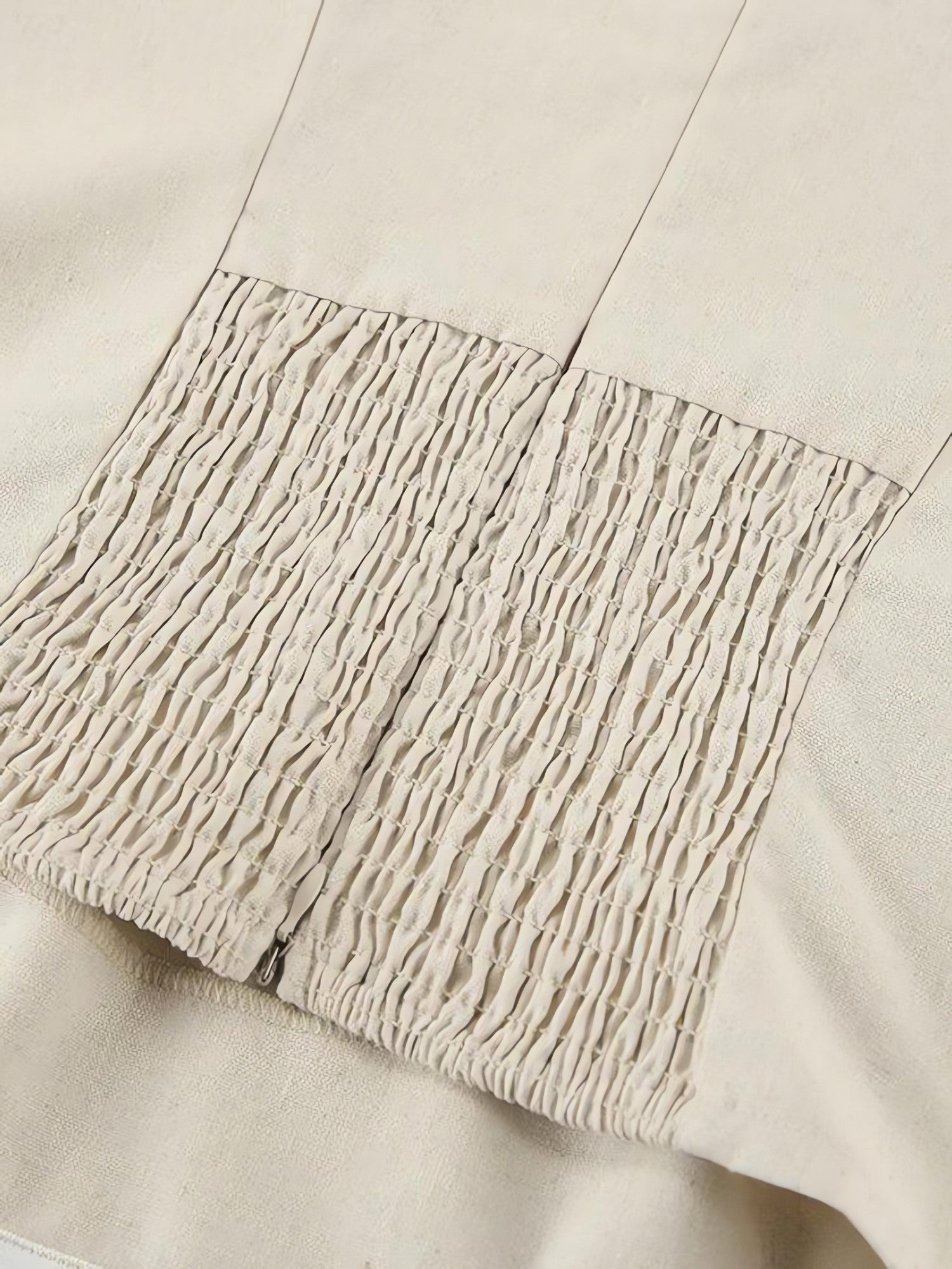 Strapless Linen Midi Dress - KAYSMAR