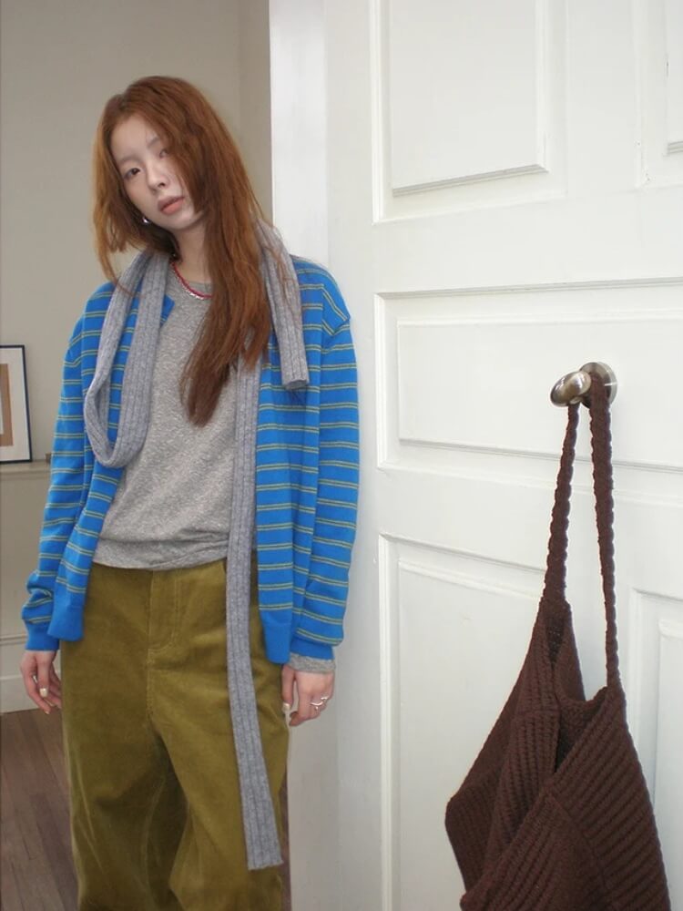 Striped Cardigan - KAYSMAR
