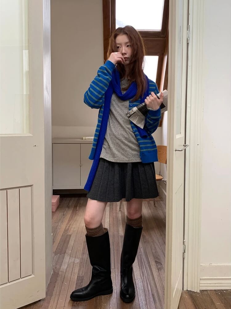 Striped Cardigan - KAYSMAR
