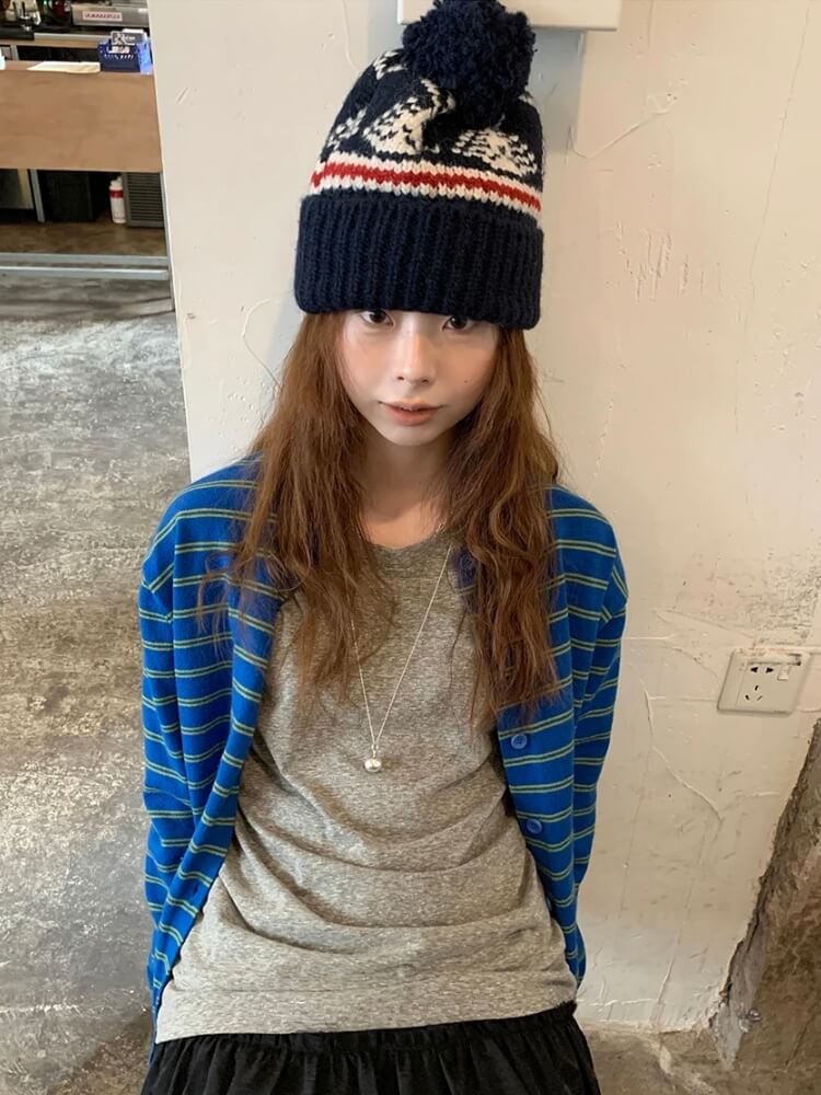 Striped Cardigan - KAYSMAR