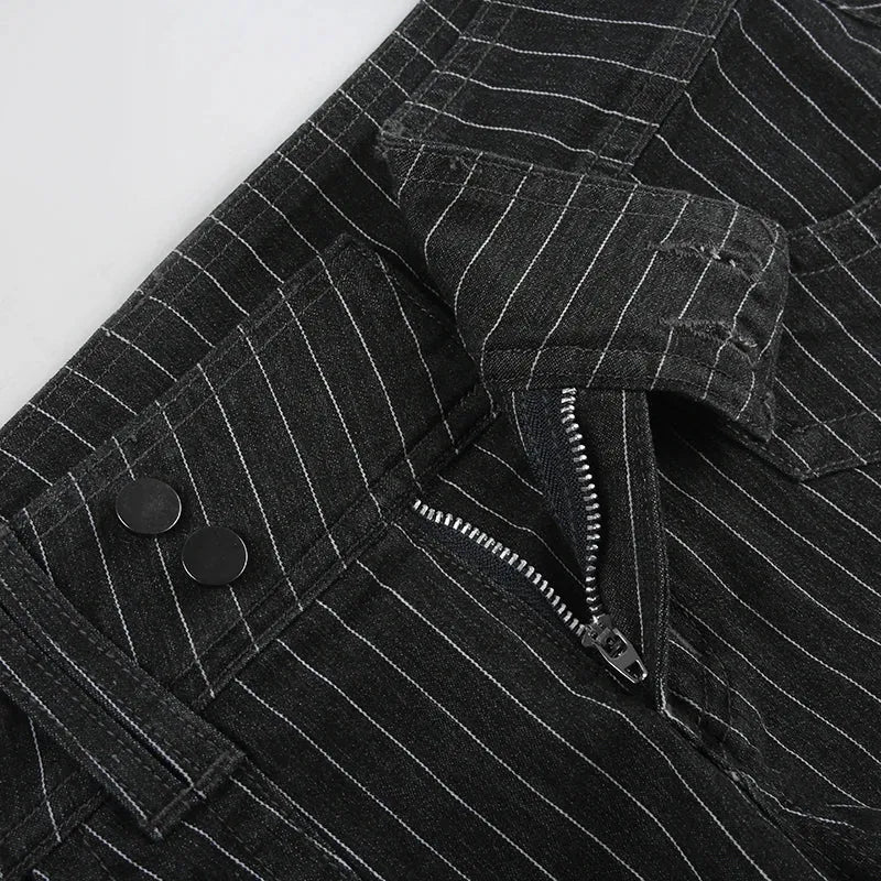 Striped Micro Shorts - KAYSMAR