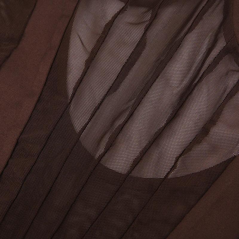 Striped Sheer Bodysuit - KAYSMAR