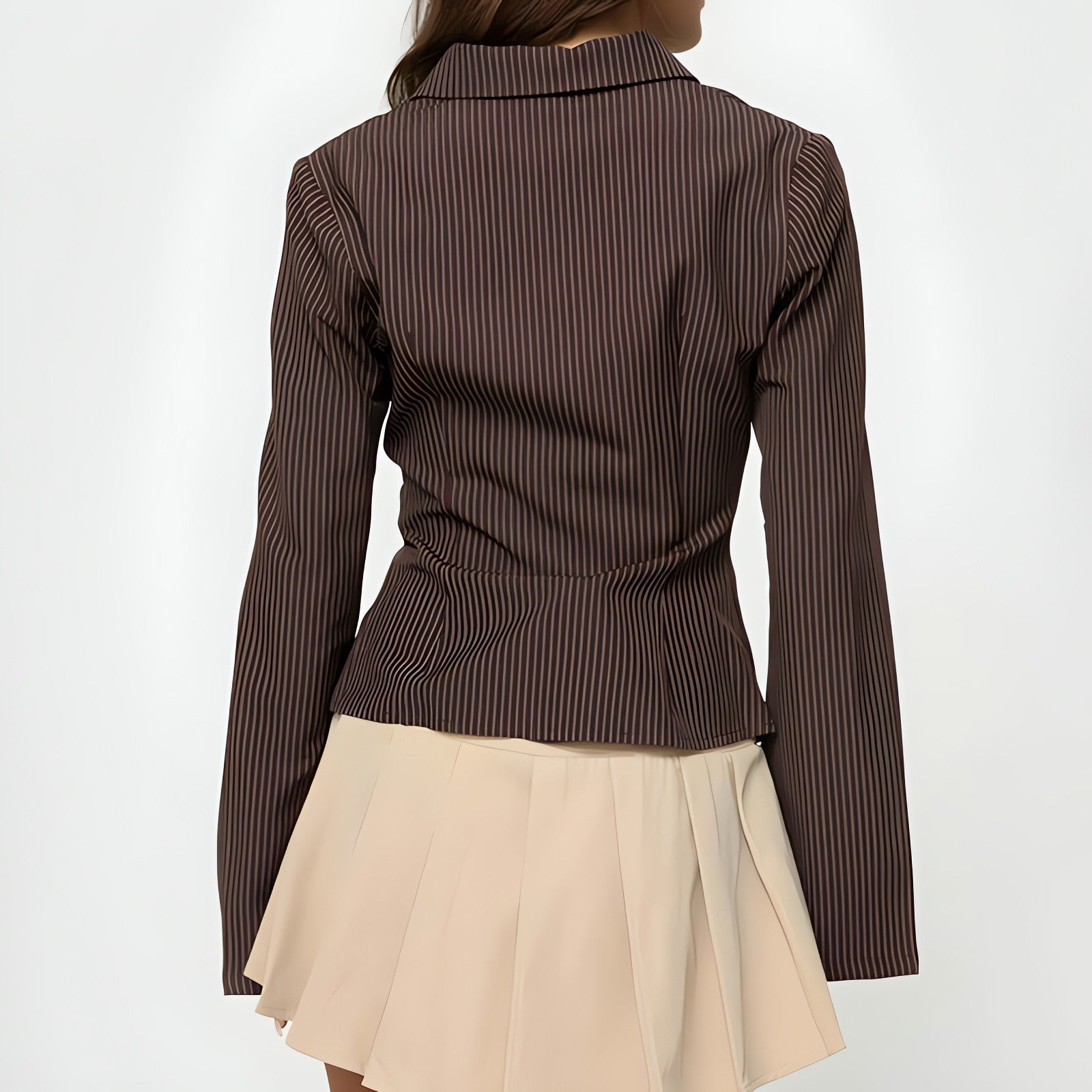 Striped Button Down Shirt - KAYSMAR