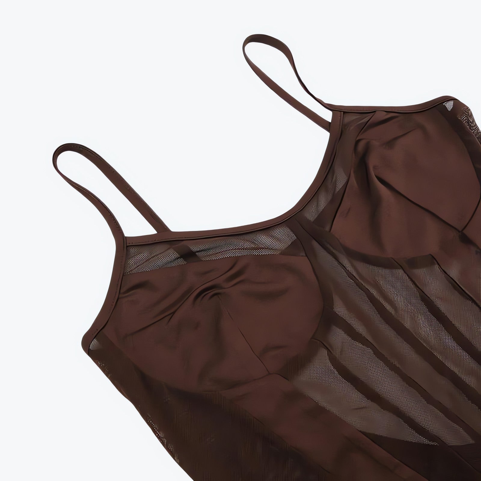 Striped Sheer Bodysuit - KAYSMAR