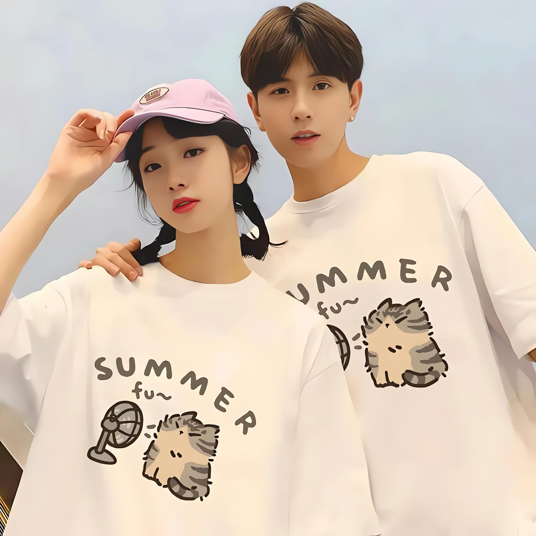 Summer Cat Tee - KAYSMAR