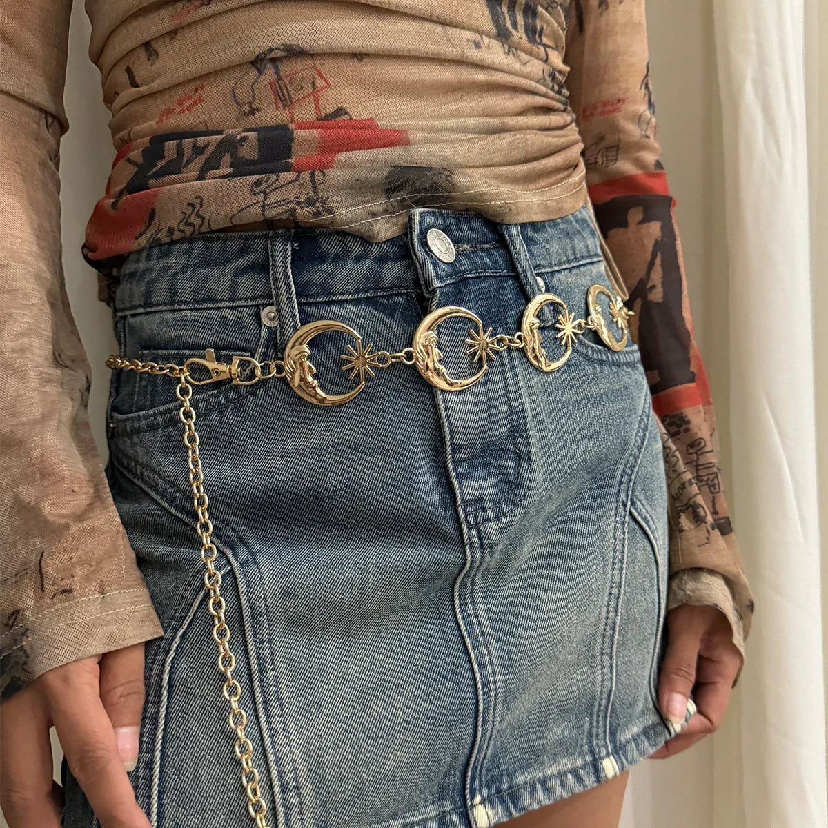 Sun & Moon Belly Chain - KAYSMAR