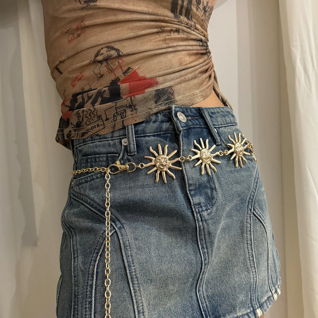 Sun & Moon Belly Chain - KAYSMAR