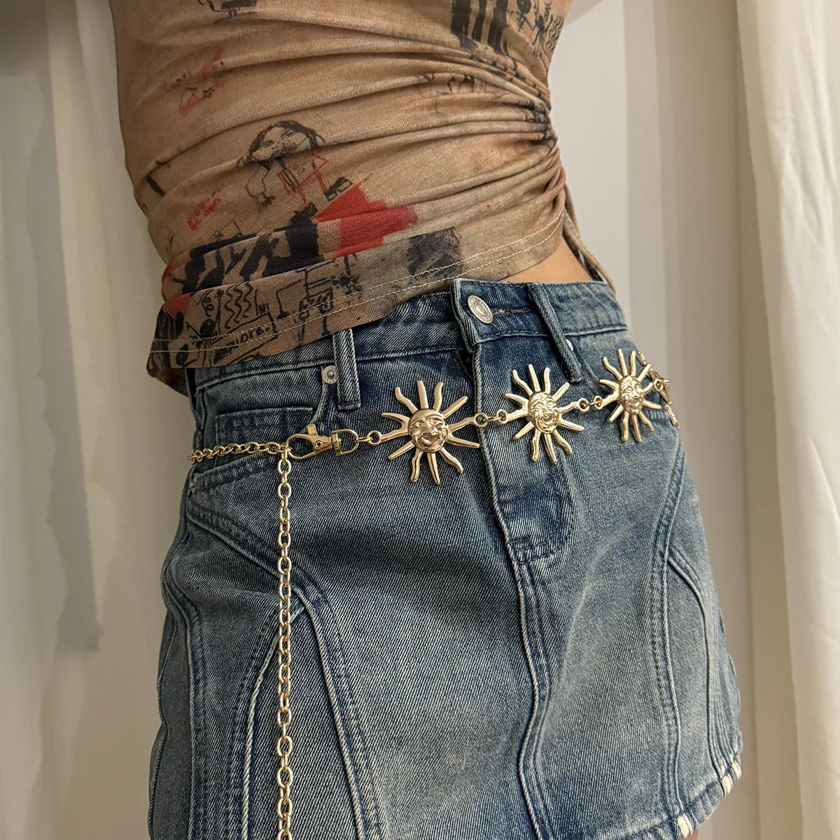 Sun & Moon Belly Chain - KAYSMAR