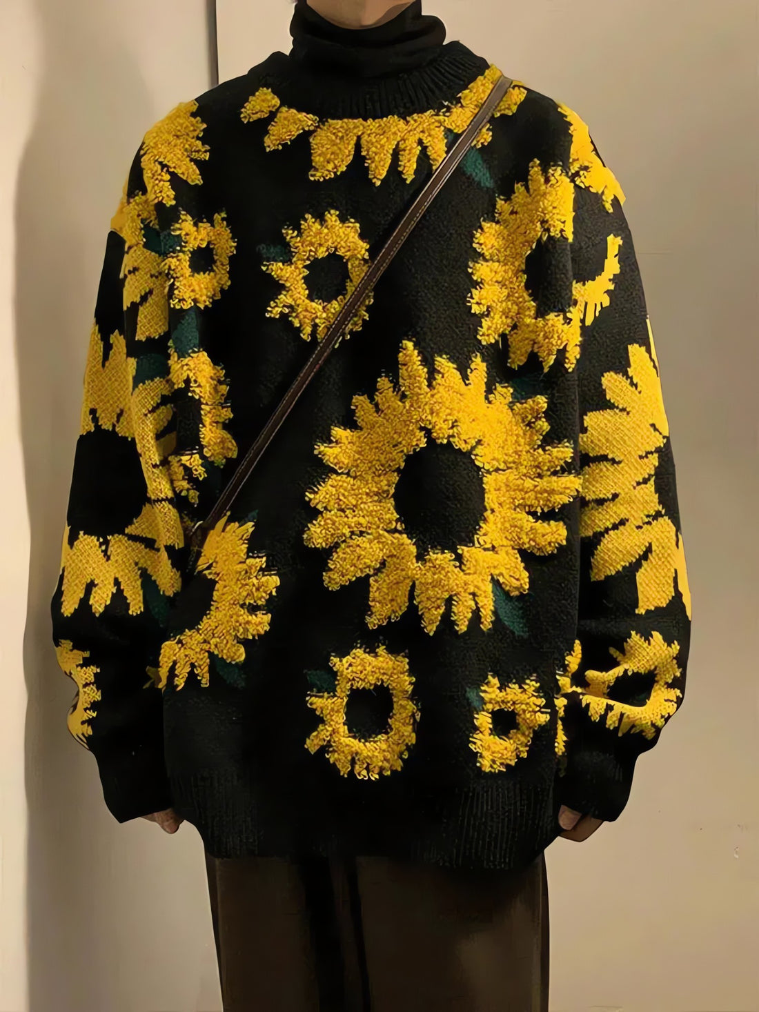Sunflower Knitted Sweater - KAYSMAR