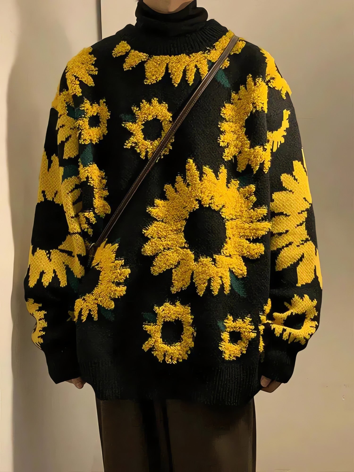Sunflower Knitted Sweater - KAYSMAR