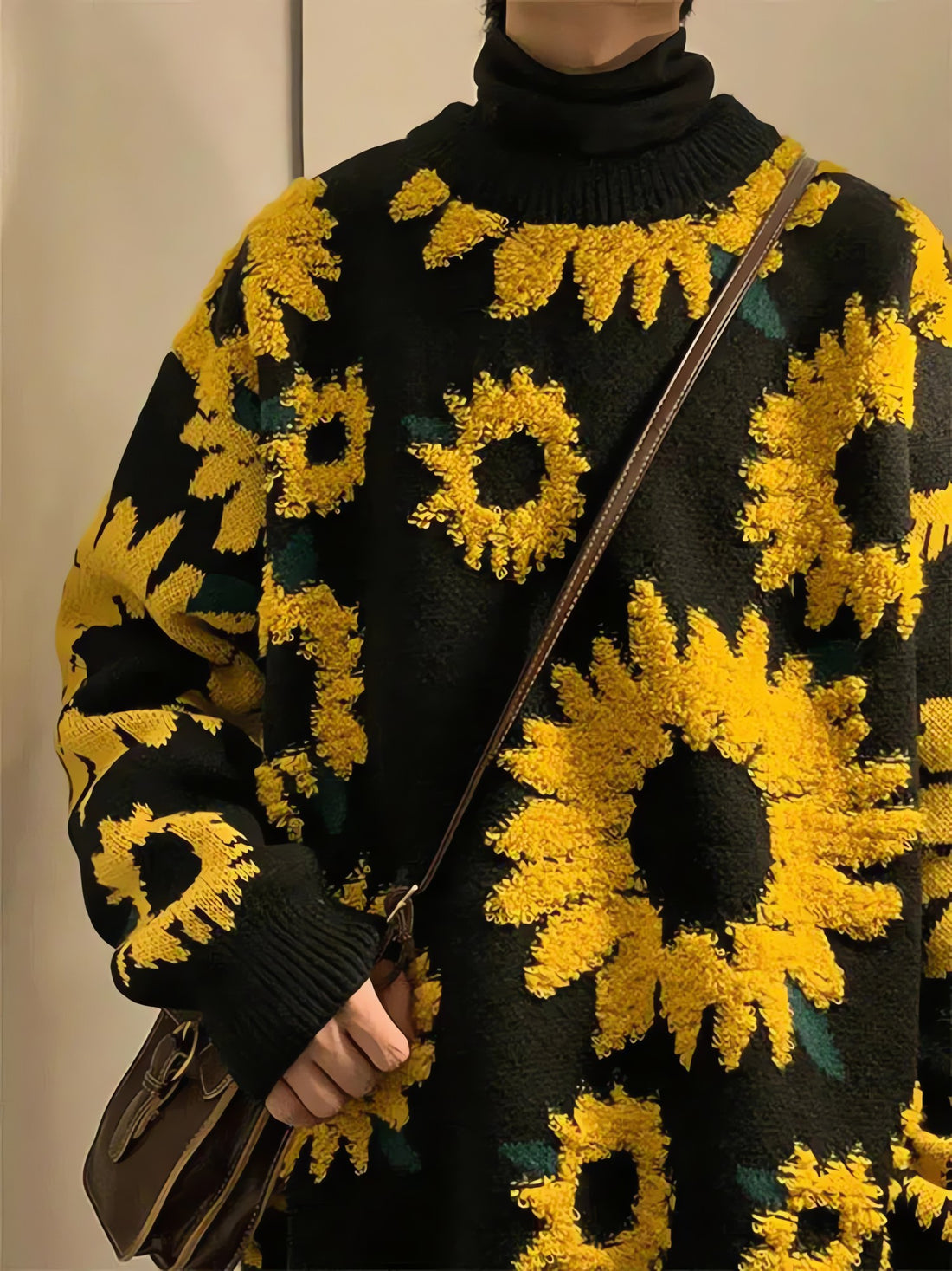 Sunflower Knitted Sweater - KAYSMAR