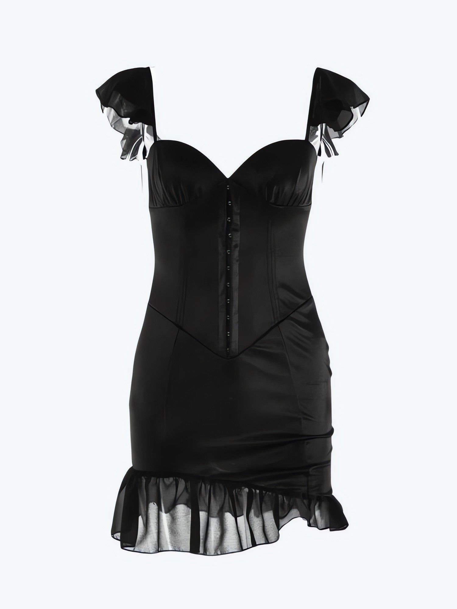 Sweetheart Neckline Corset Mini Dress - KAYSMAR