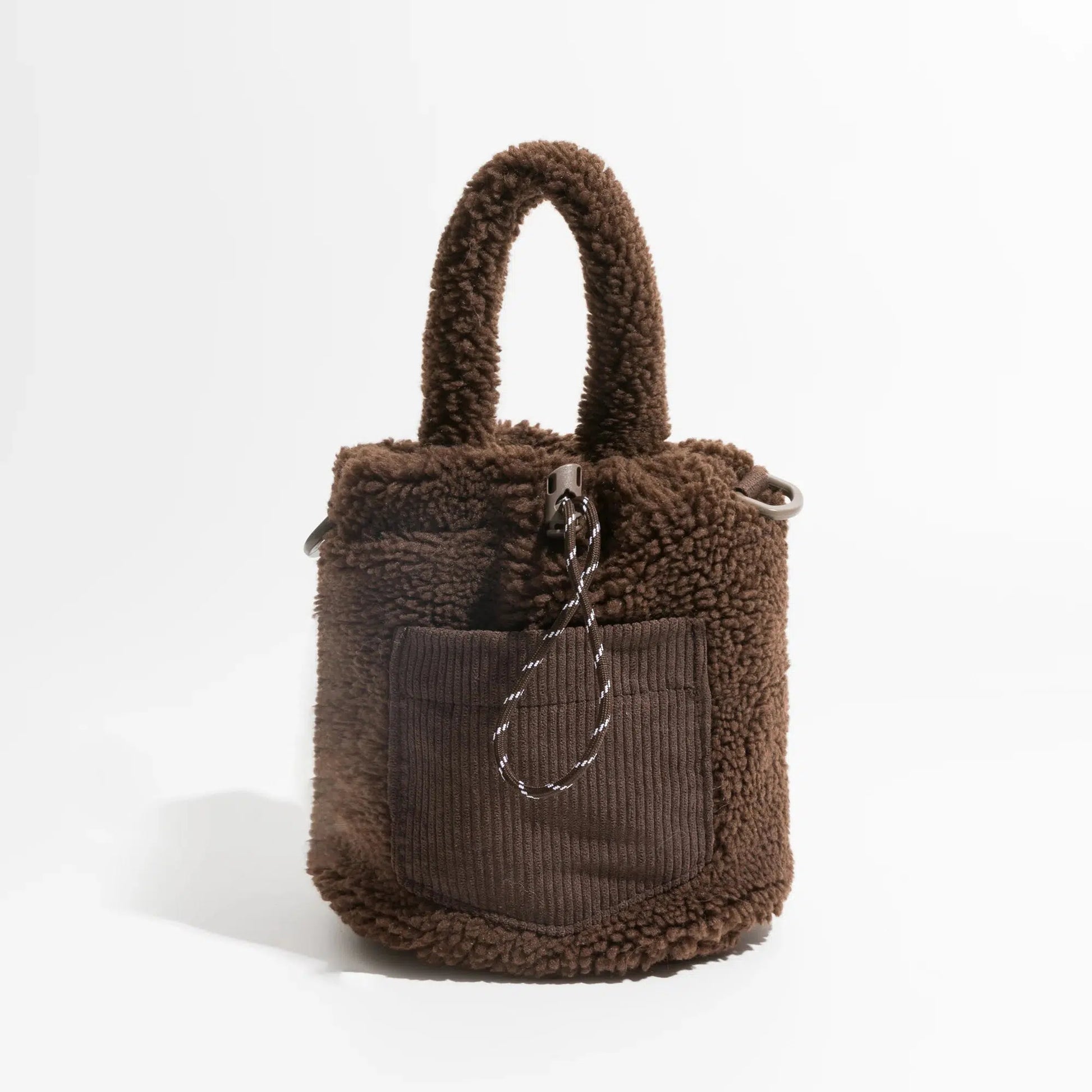 Teddy Pocket Bucket Bag - KAYSMAR