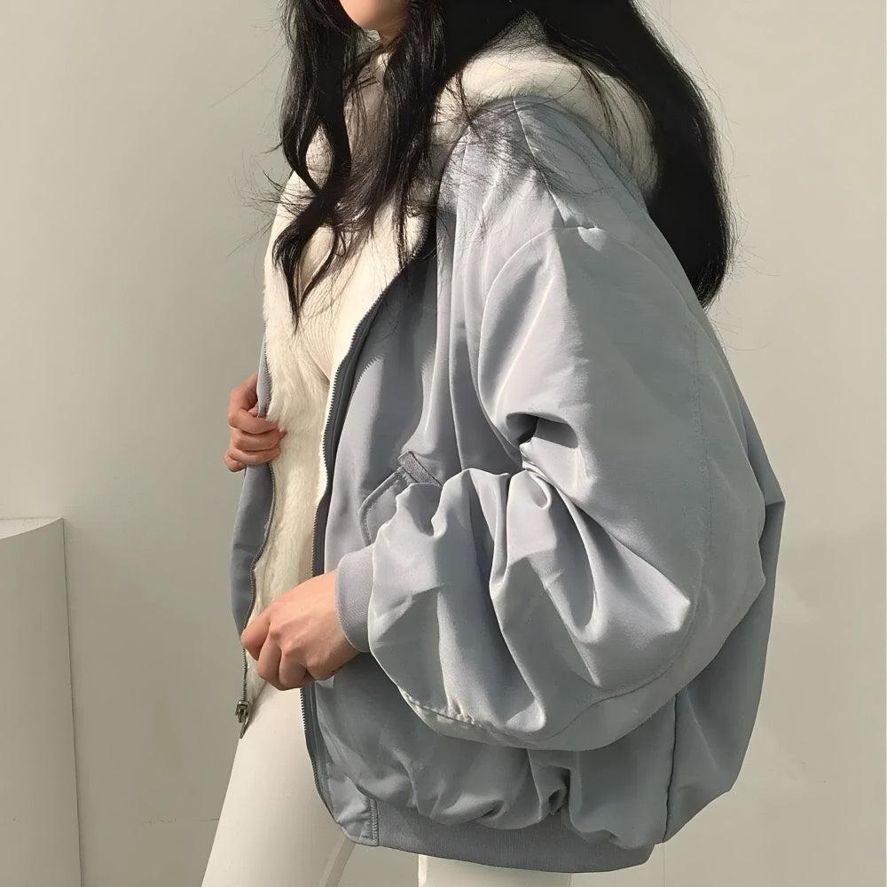 Teddy Reversible Hooded Jacket - KAYSMAR