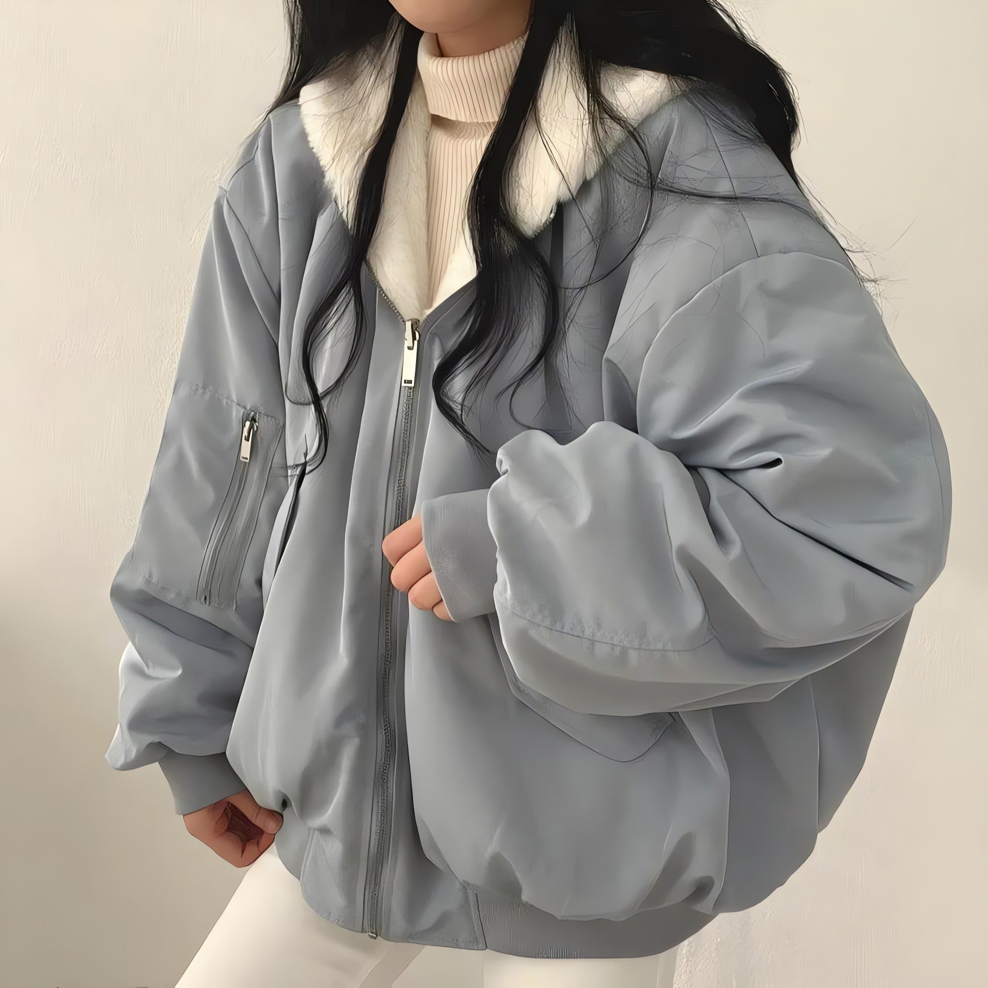 Teddy Reversible Hooded Jacket - KAYSMAR