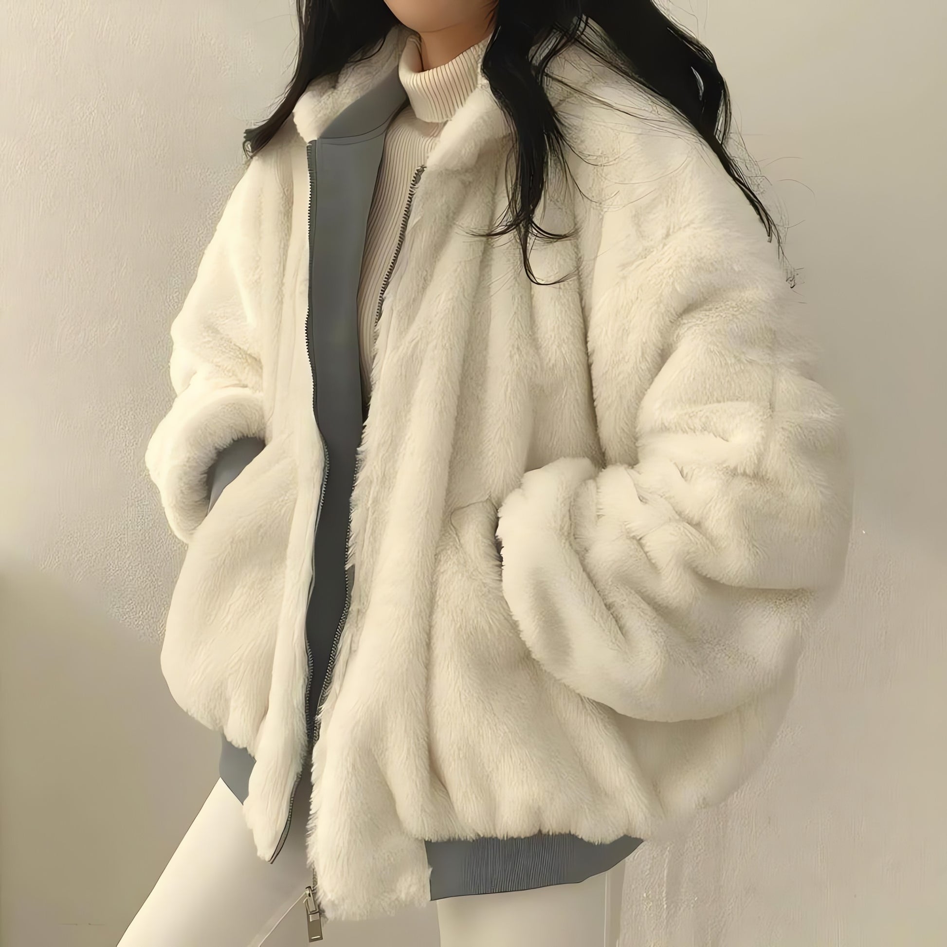 Teddy Reversible Hooded Jacket - KAYSMAR