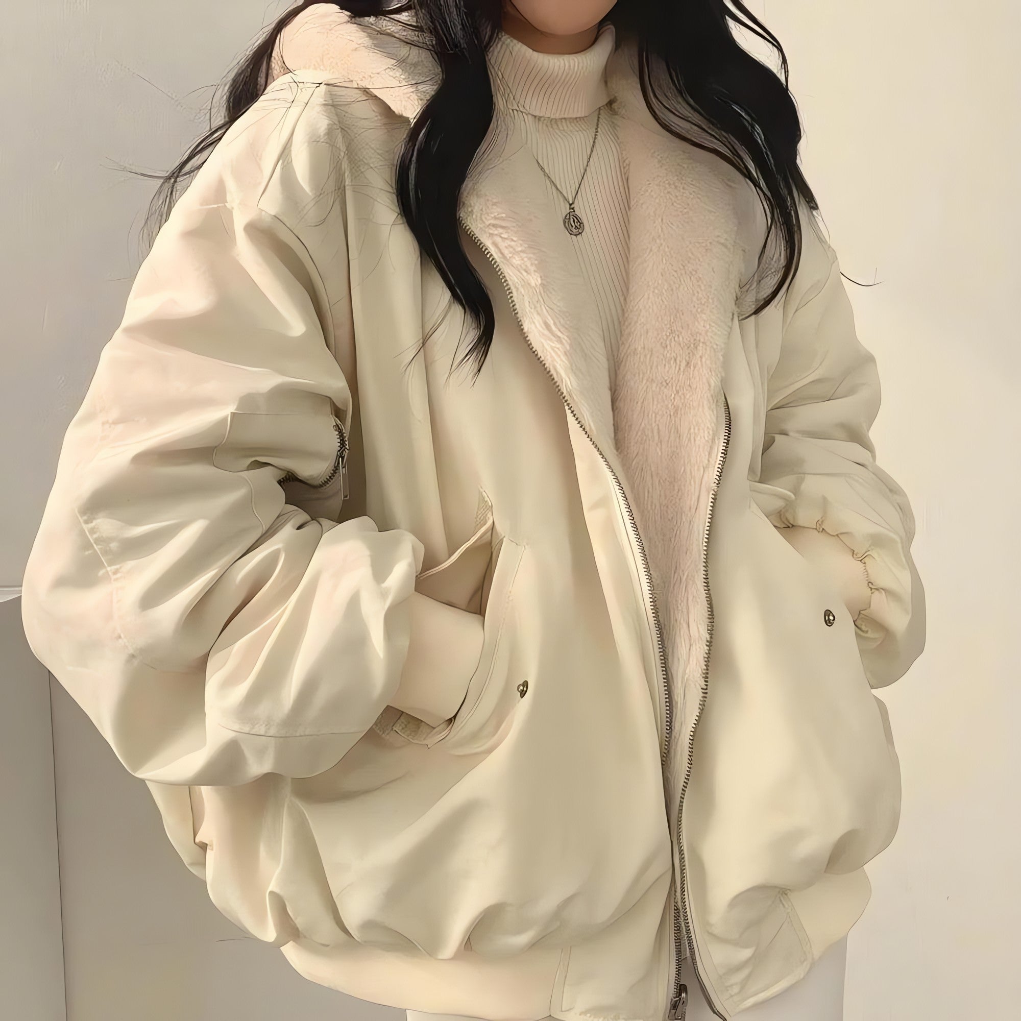 Teddy Reversible Hooded Jacket - KAYSMAR