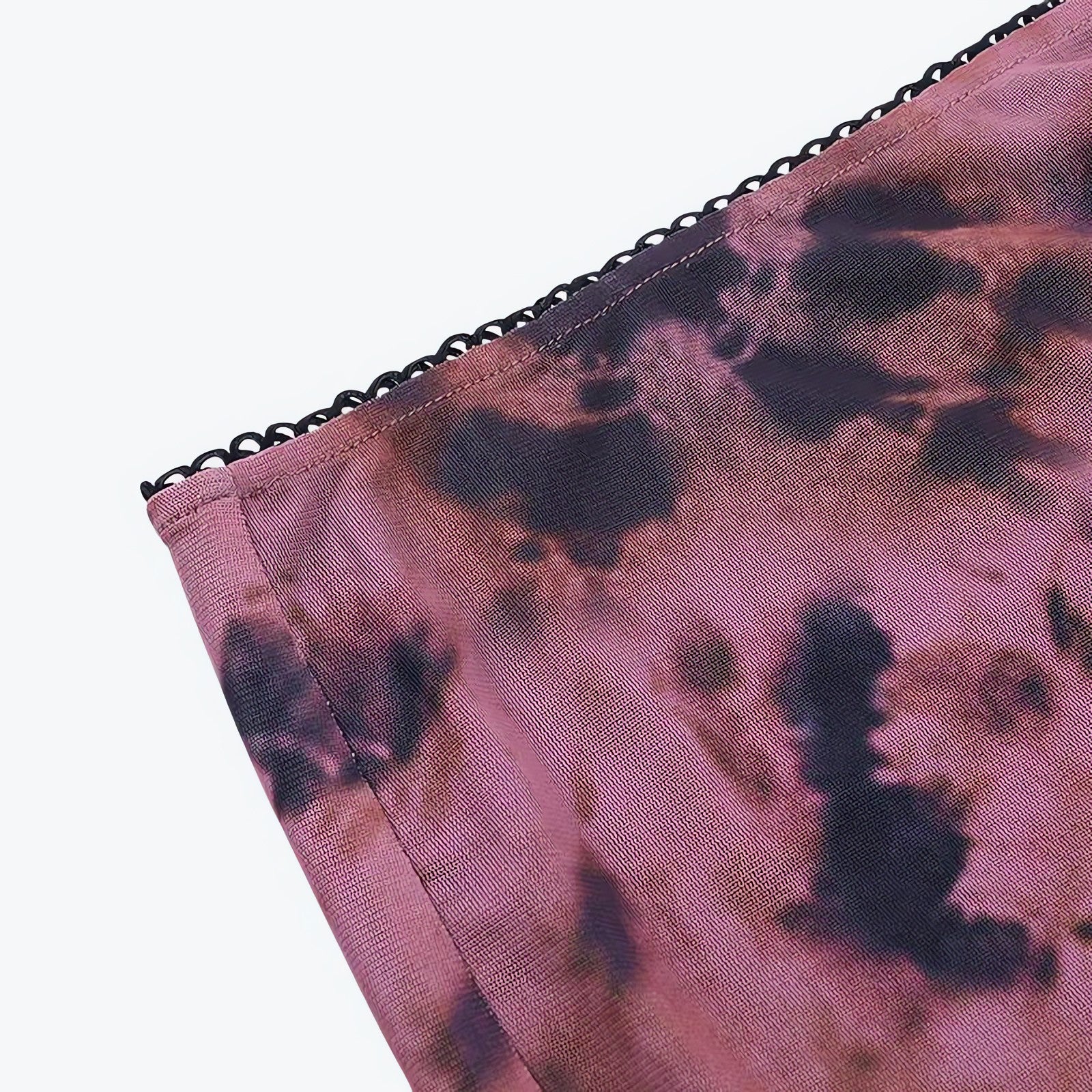 Tie Dye Mesh Mini Skirt - KAYSMAR