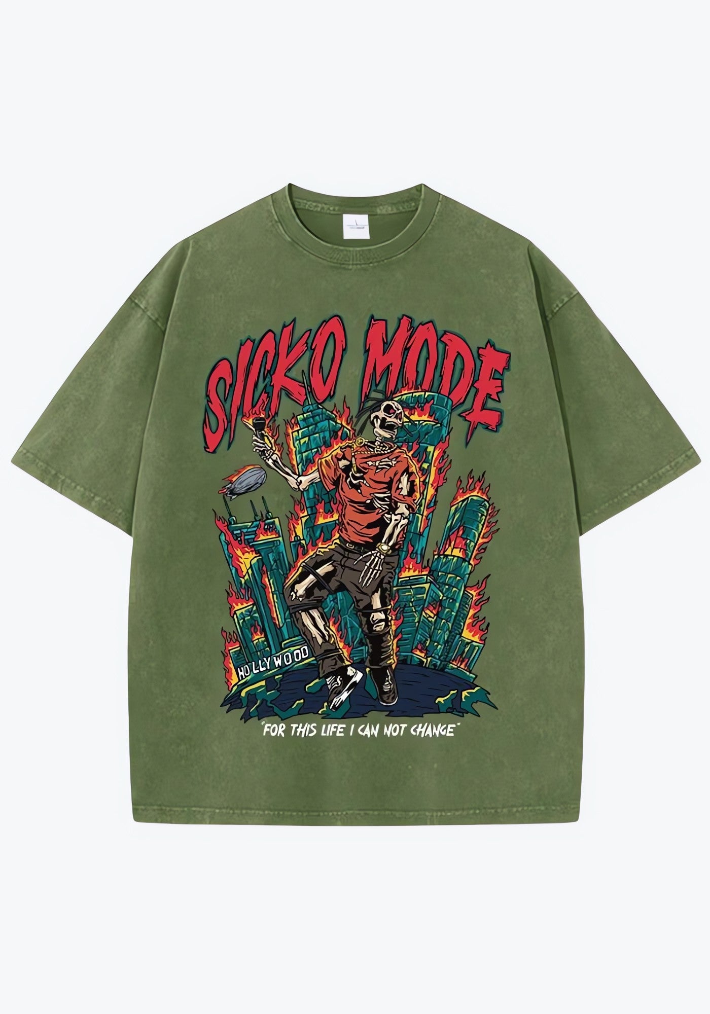Travis Scott Sicko Mode Tee - KAYSMAR
