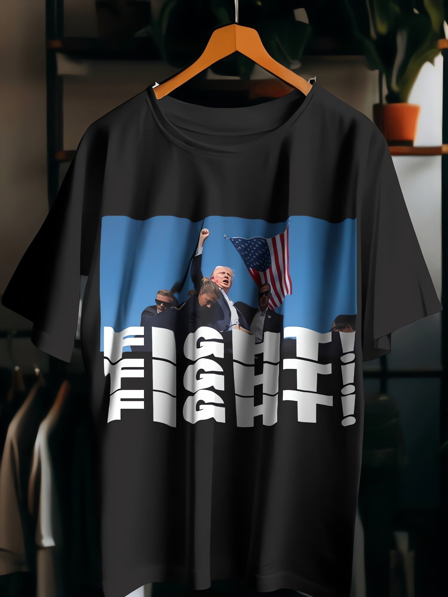 Trump Fight Tee - KAYSMAR