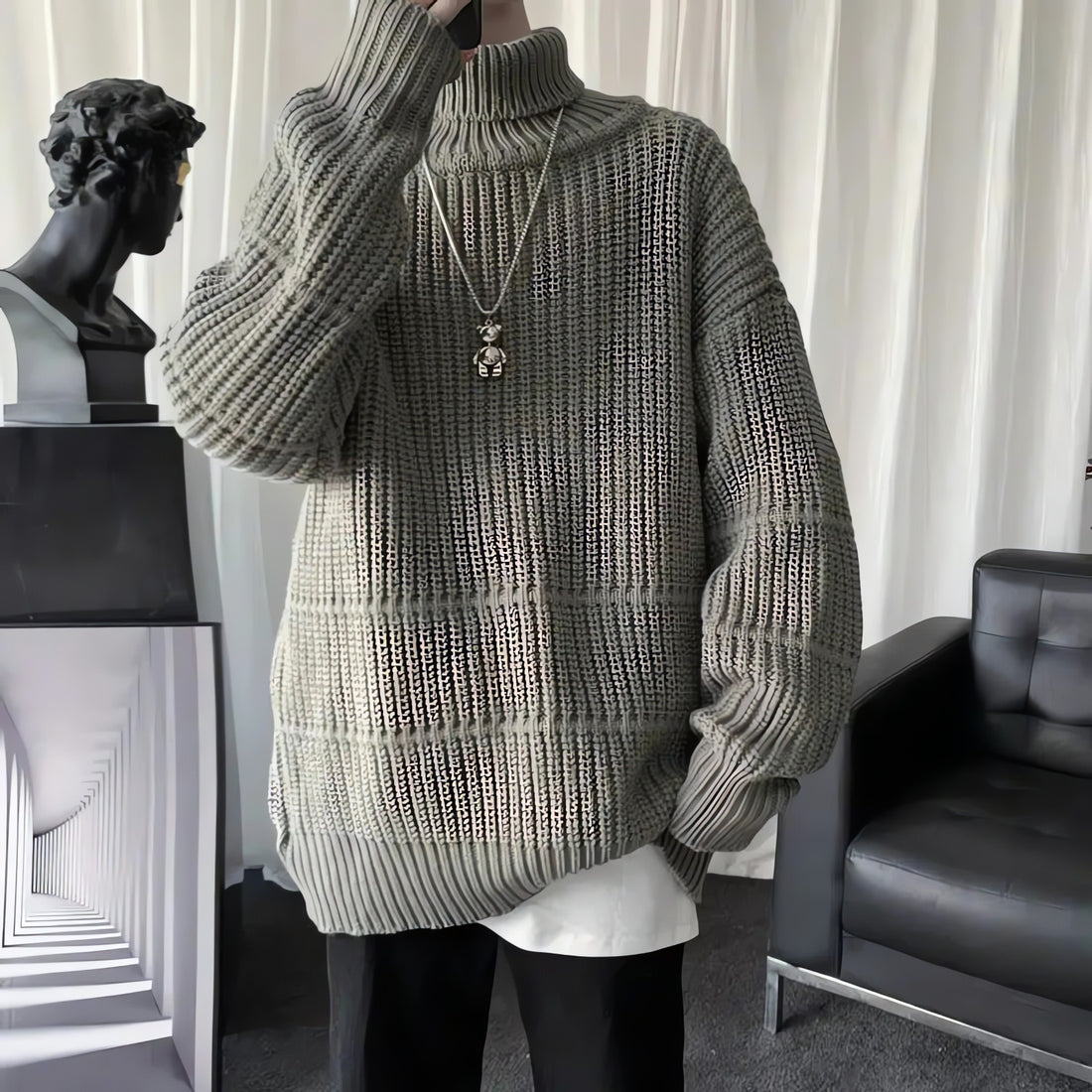 Turtleneck Sweater - KAYSMAR
