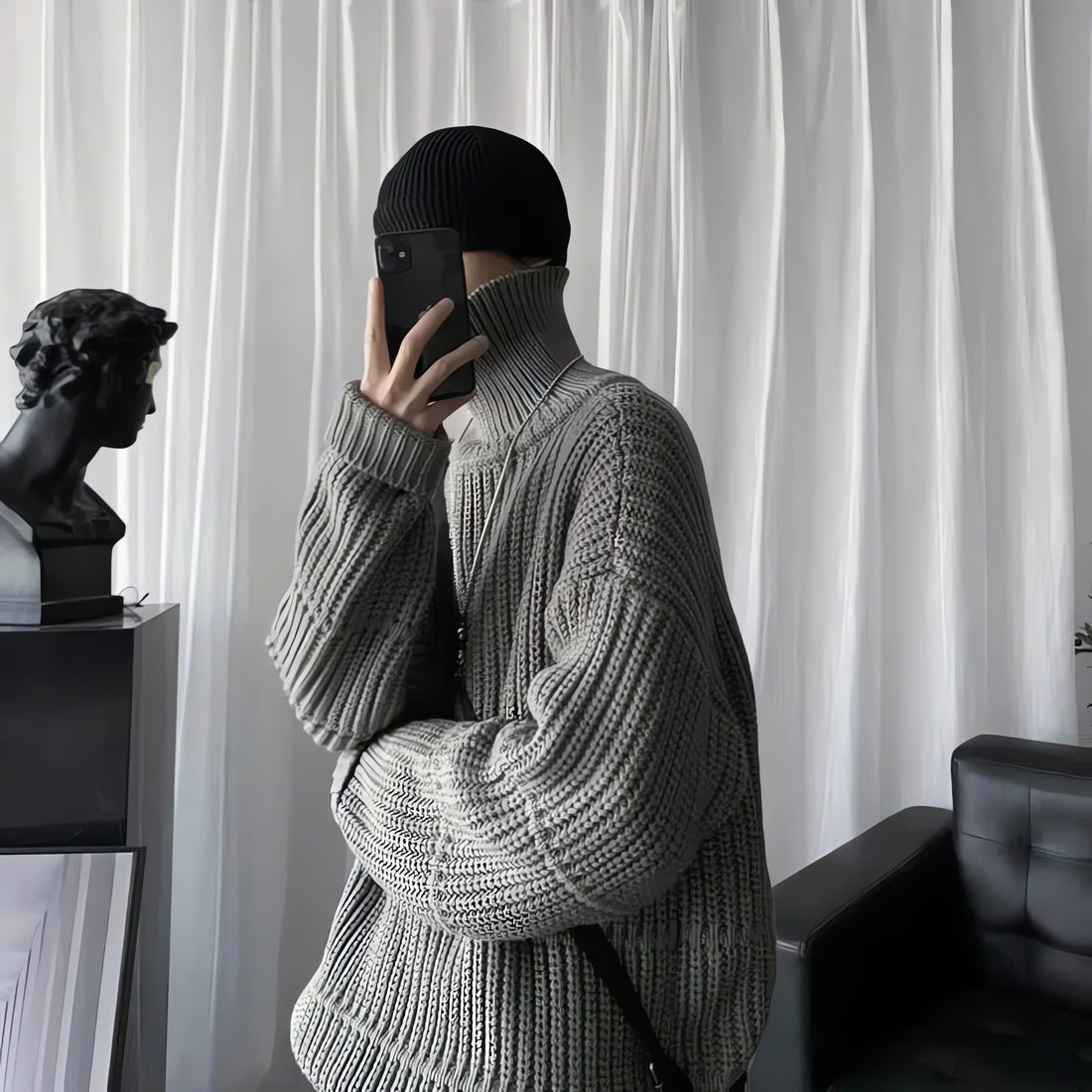 Turtleneck Sweater - KAYSMAR