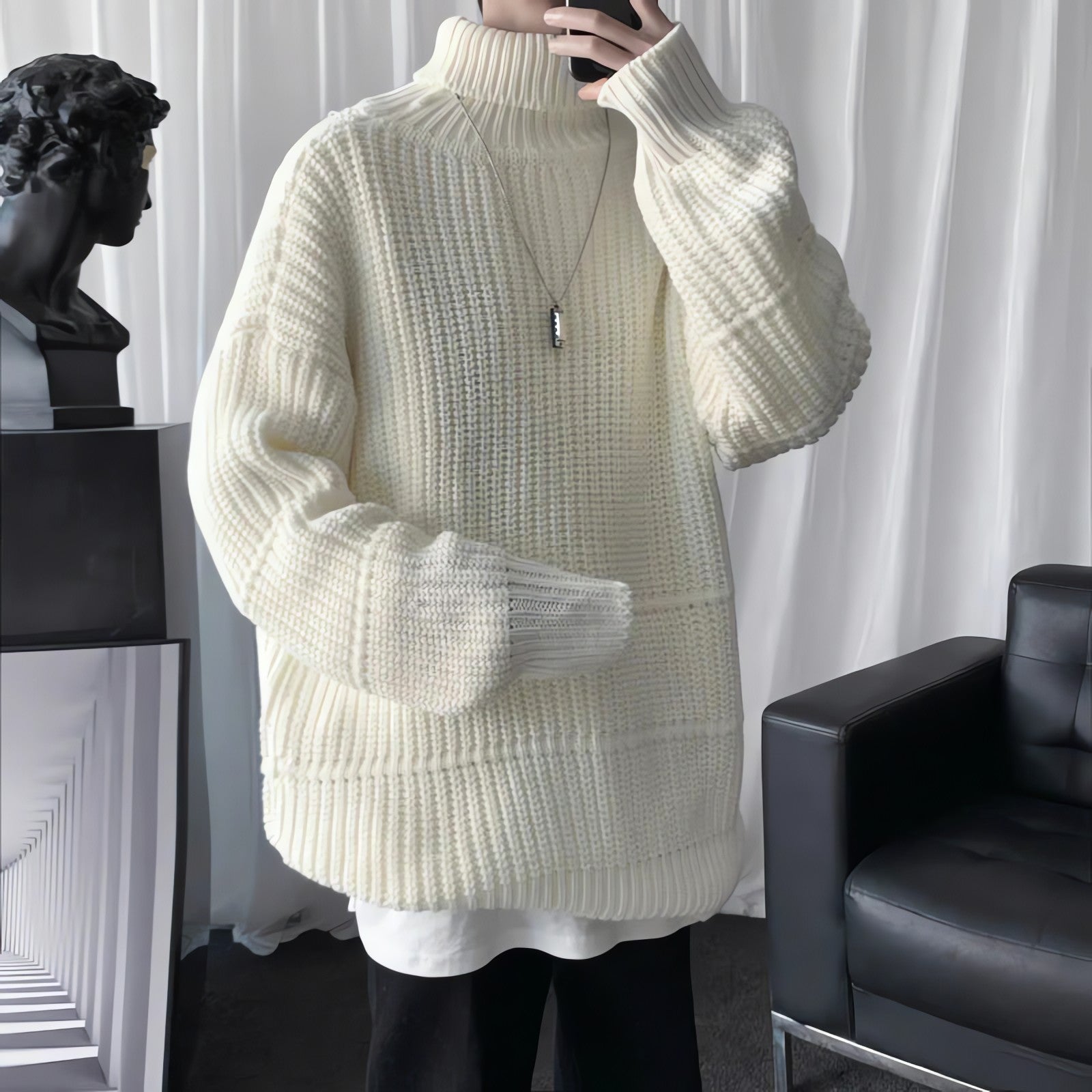 Turtleneck Sweater - KAYSMAR
