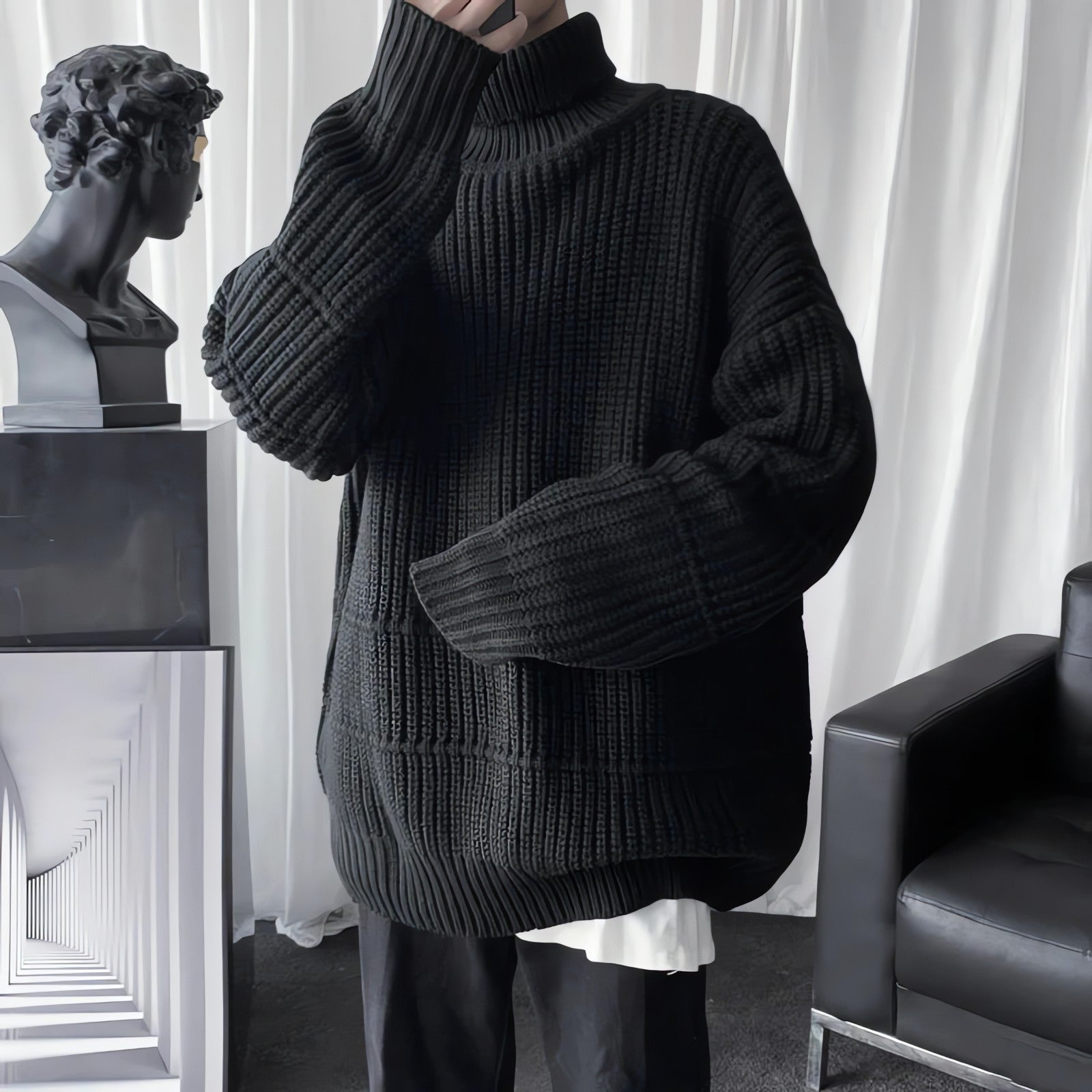 Turtleneck Sweater - KAYSMAR