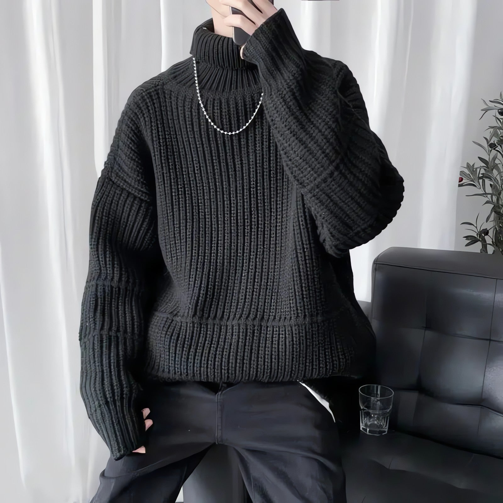 Turtleneck Sweater - KAYSMAR