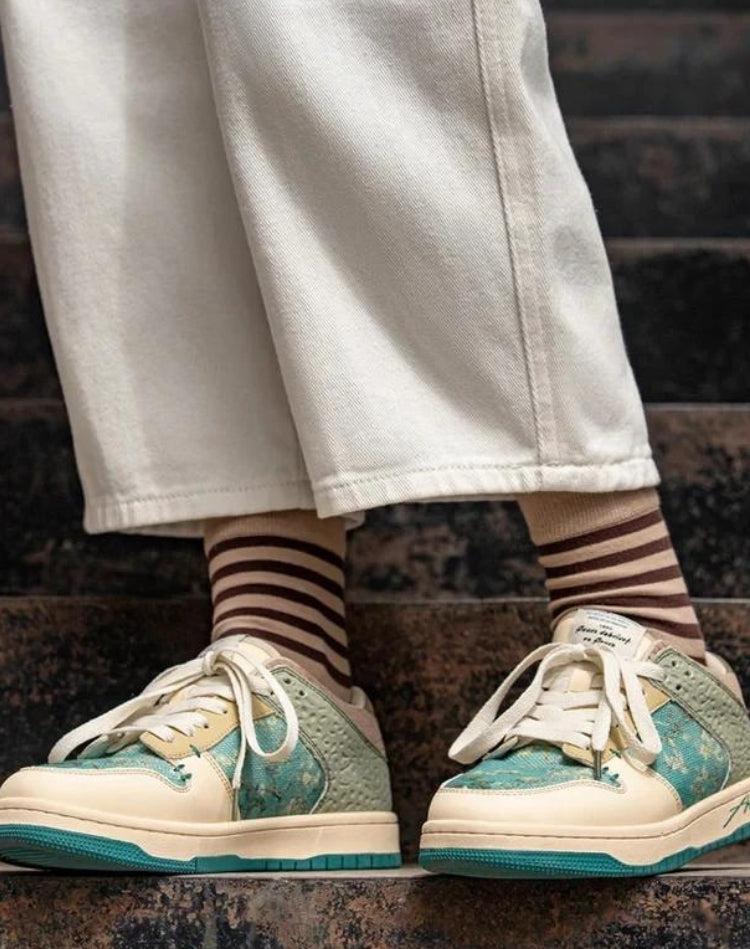 Van Gogh Almond Blossom Sneakers - KAYSMAR