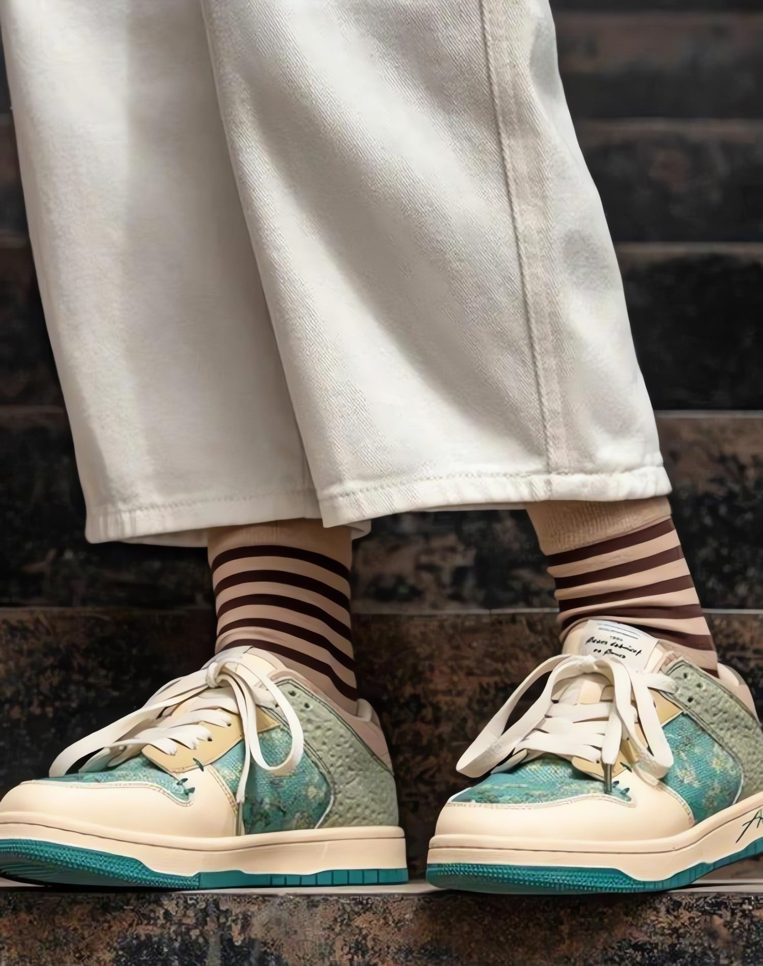 Van Gogh Almond Blossom Sneakers - KAYSMAR