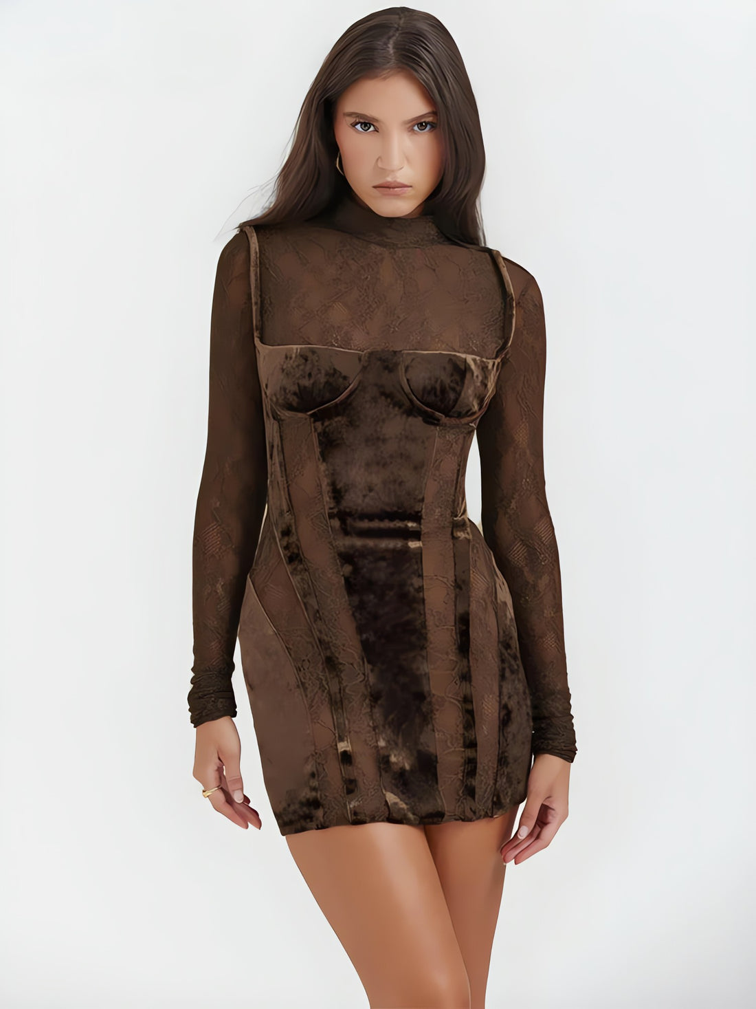 Velvet Mini Dress - KAYSMAR