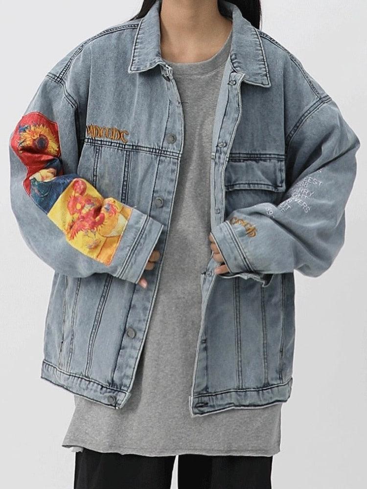 Vincent Van Gogh Denim Jacket - KAYSMAR