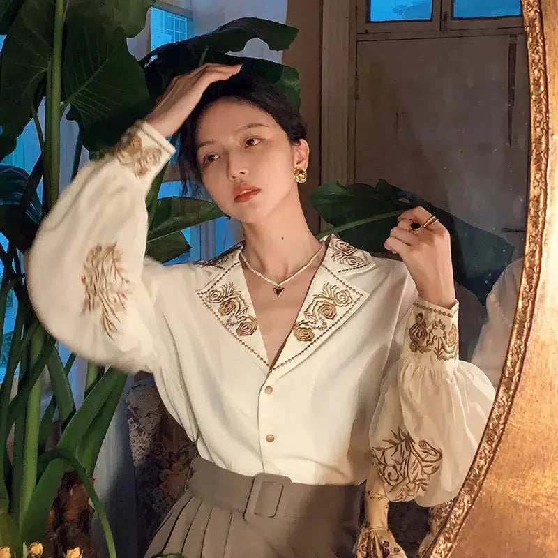 Vintage Collar Shirt - KAYSMAR