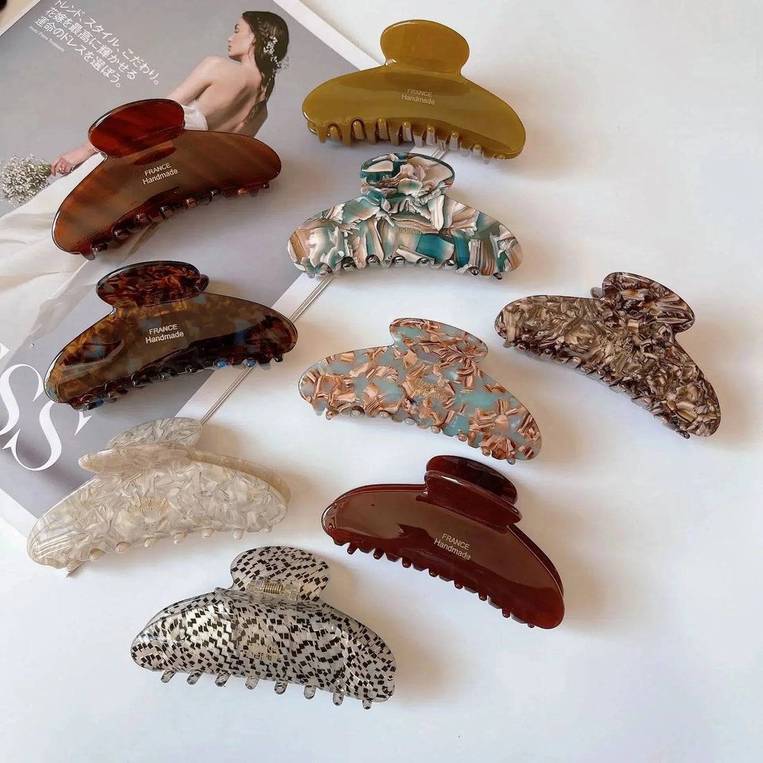 Vintage Fall Hair Claws - KAYSMAR