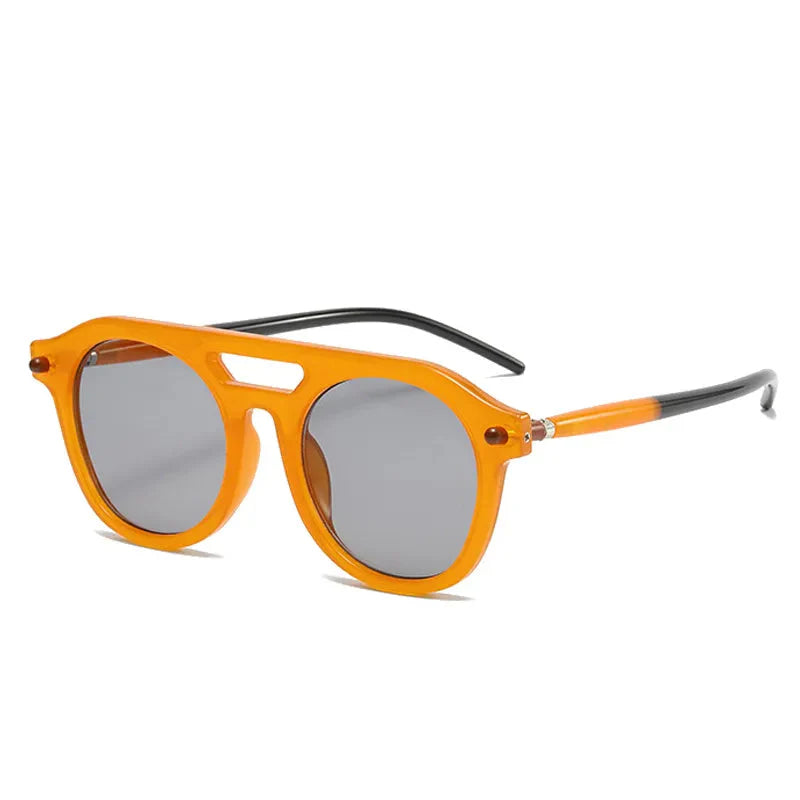 Vintage Oval Sunglasses - KAYSMAR