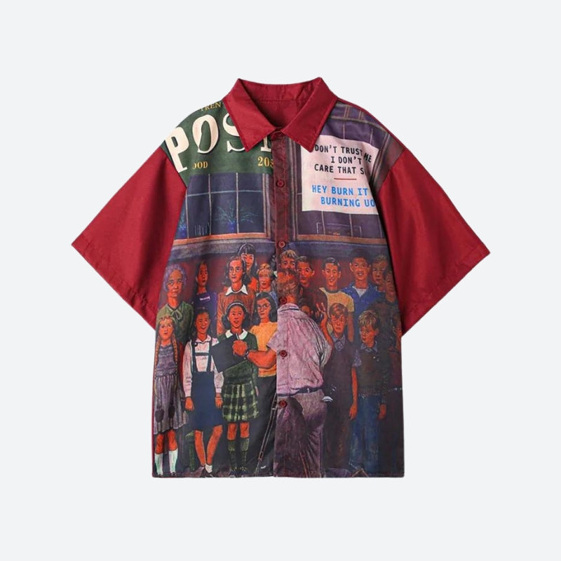 Vintage Teacher & Students Shirt - KAYSMAR