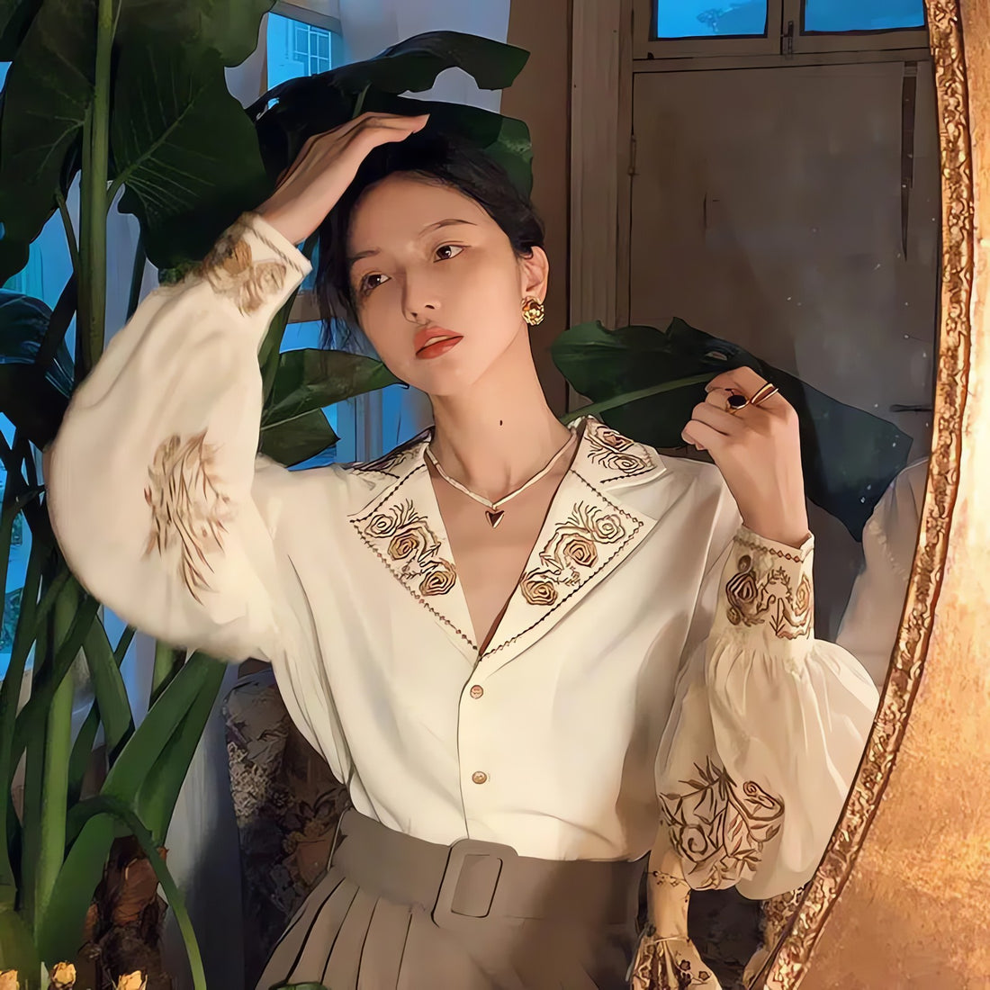 Vintage Collar Shirt - KAYSMAR
