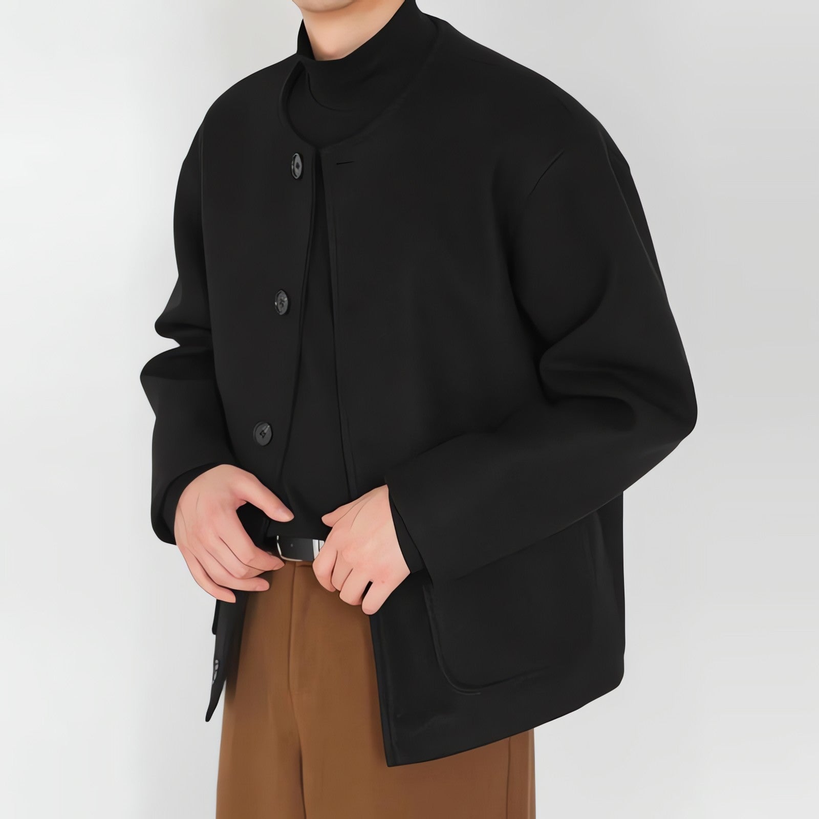 Vintage O-Neck Jacket - KAYSMAR