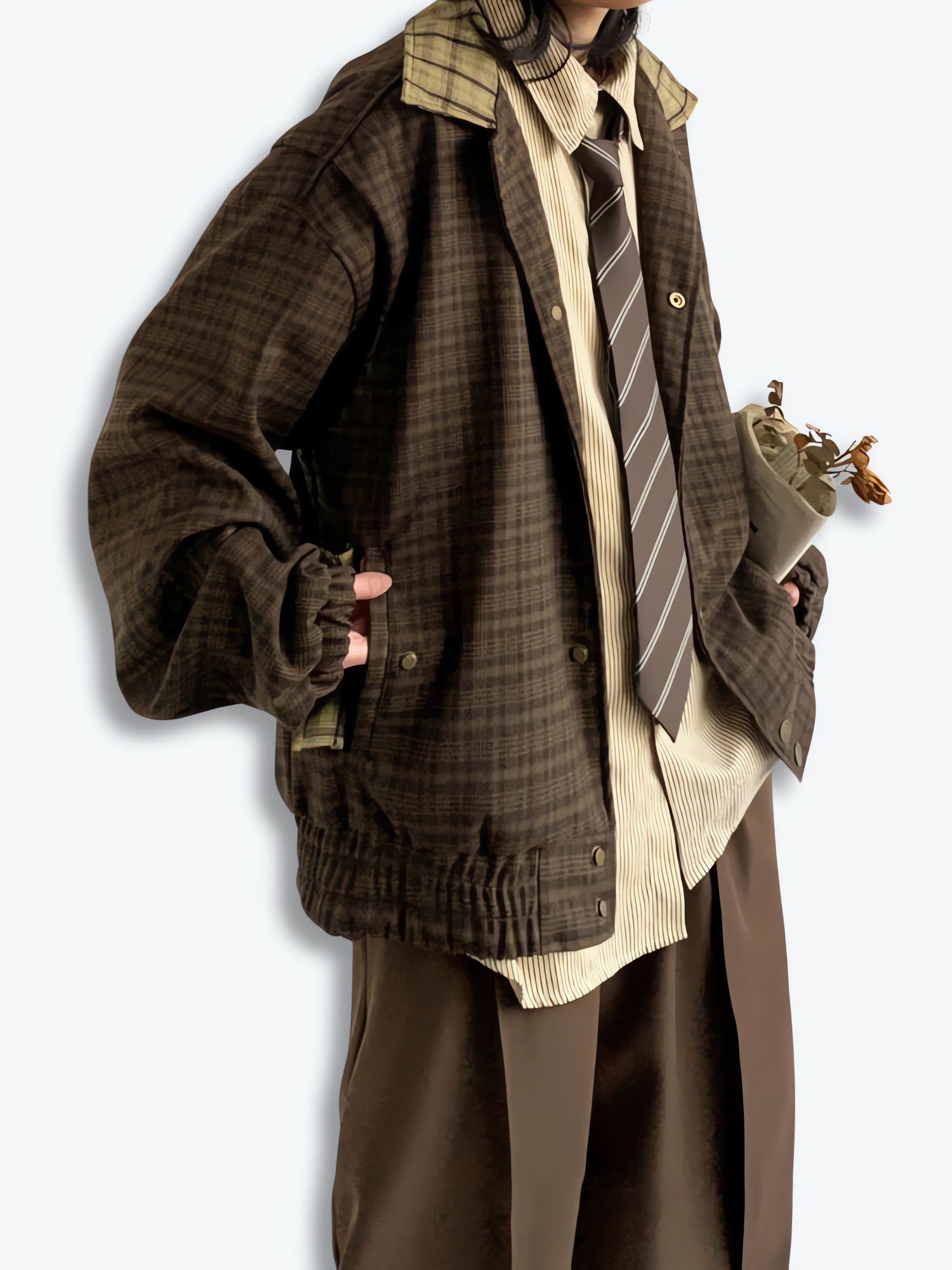 Vintage Plaid Jacket - KAYSMAR