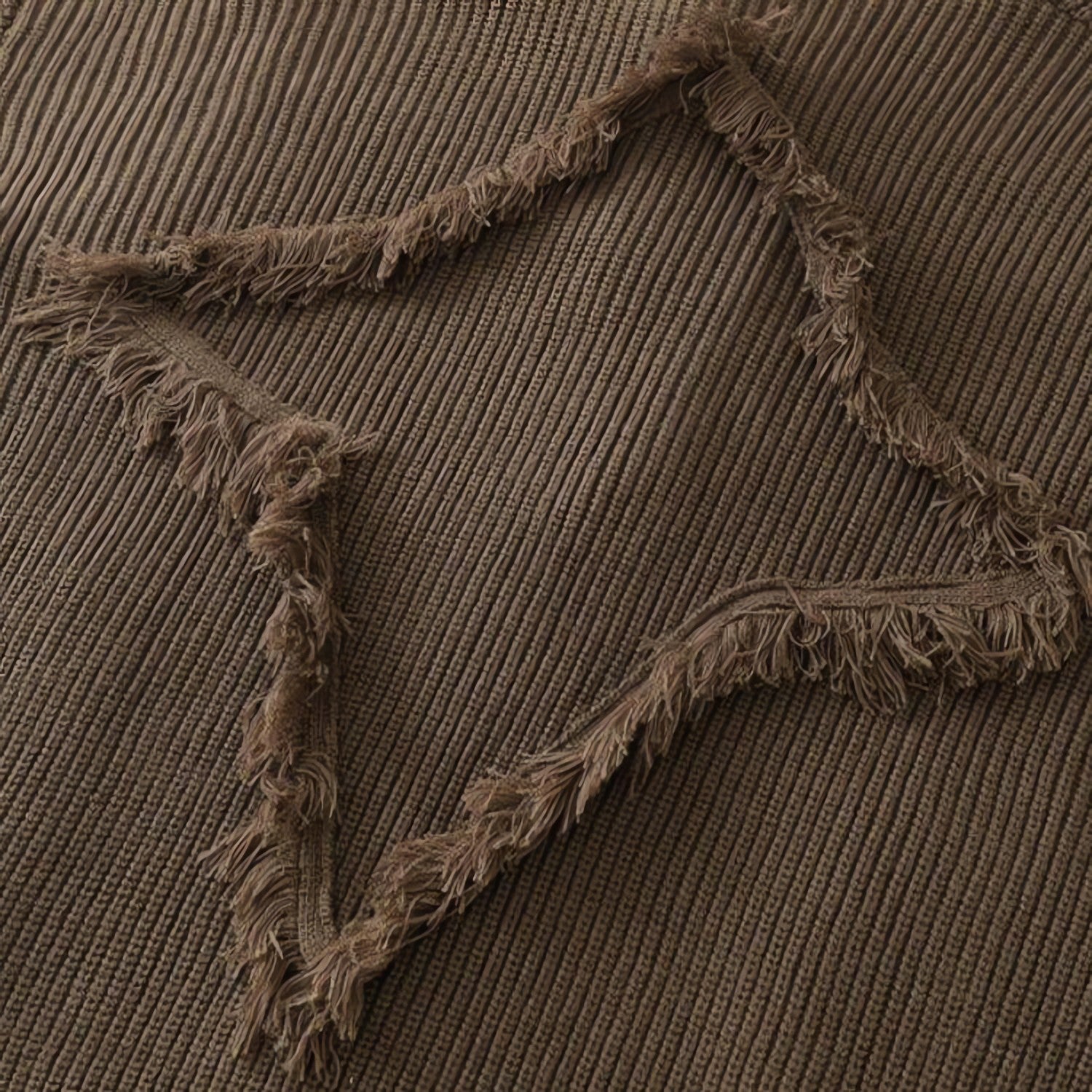 Vintage Pockets Tasseled Knitted Cardigan - KAYSMAR