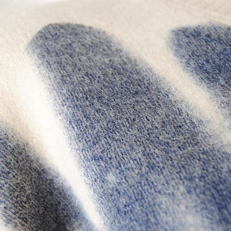 Wavy Line Design Knitted Sweater - KAYSMAR