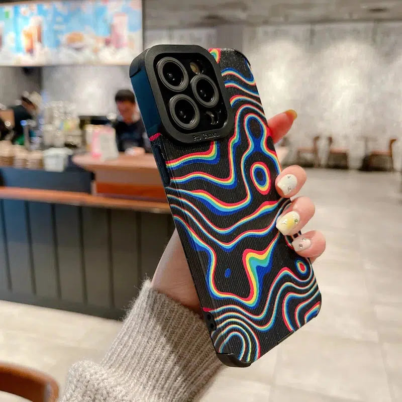 Wavy Rainbow Phone Case - KAYSMAR