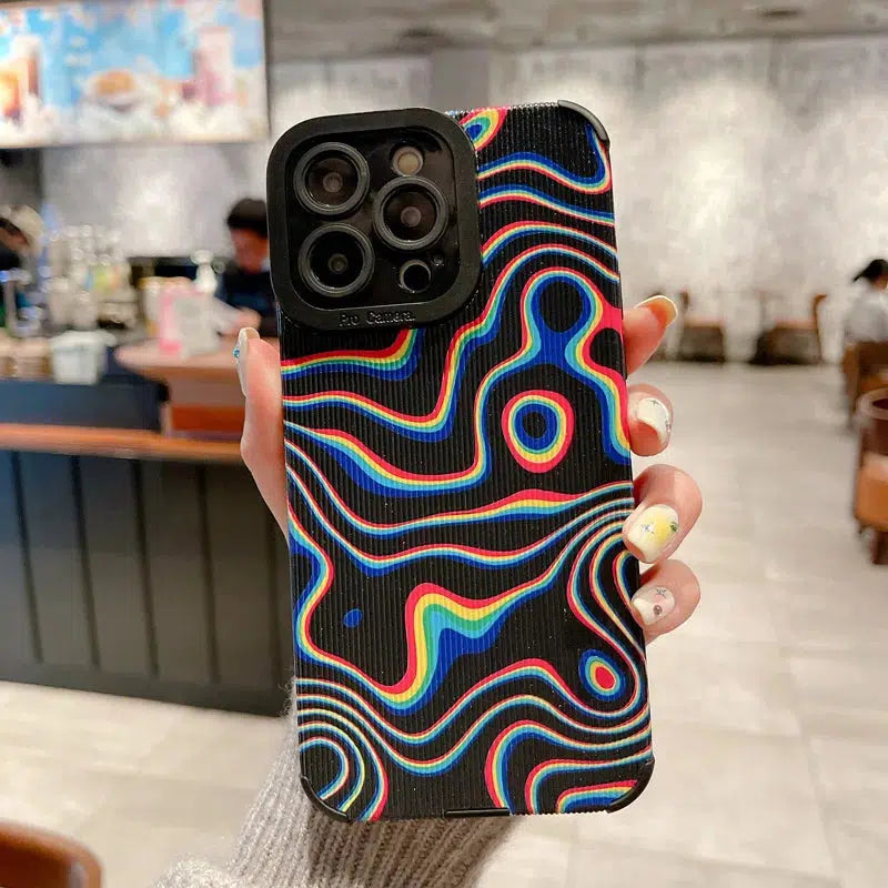 Wavy Rainbow Phone Case - KAYSMAR