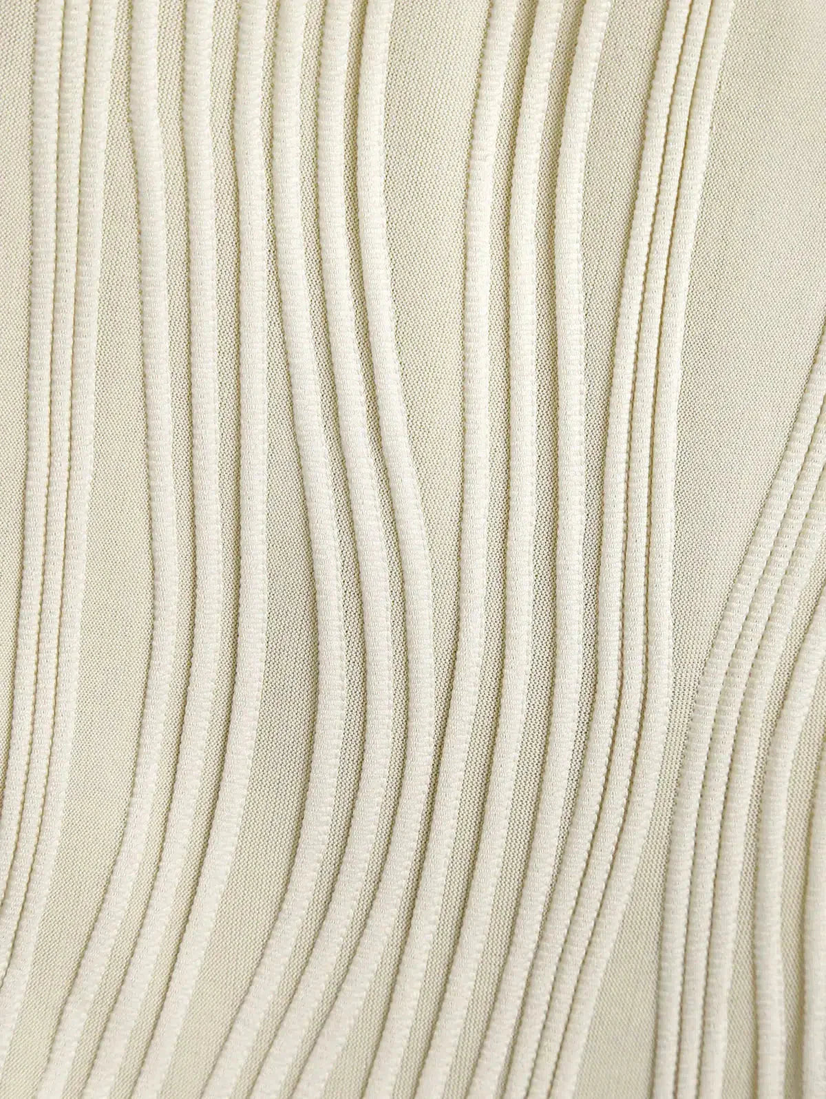 Wavy Striped Wired Cup Bikini Set - KAYSMAR