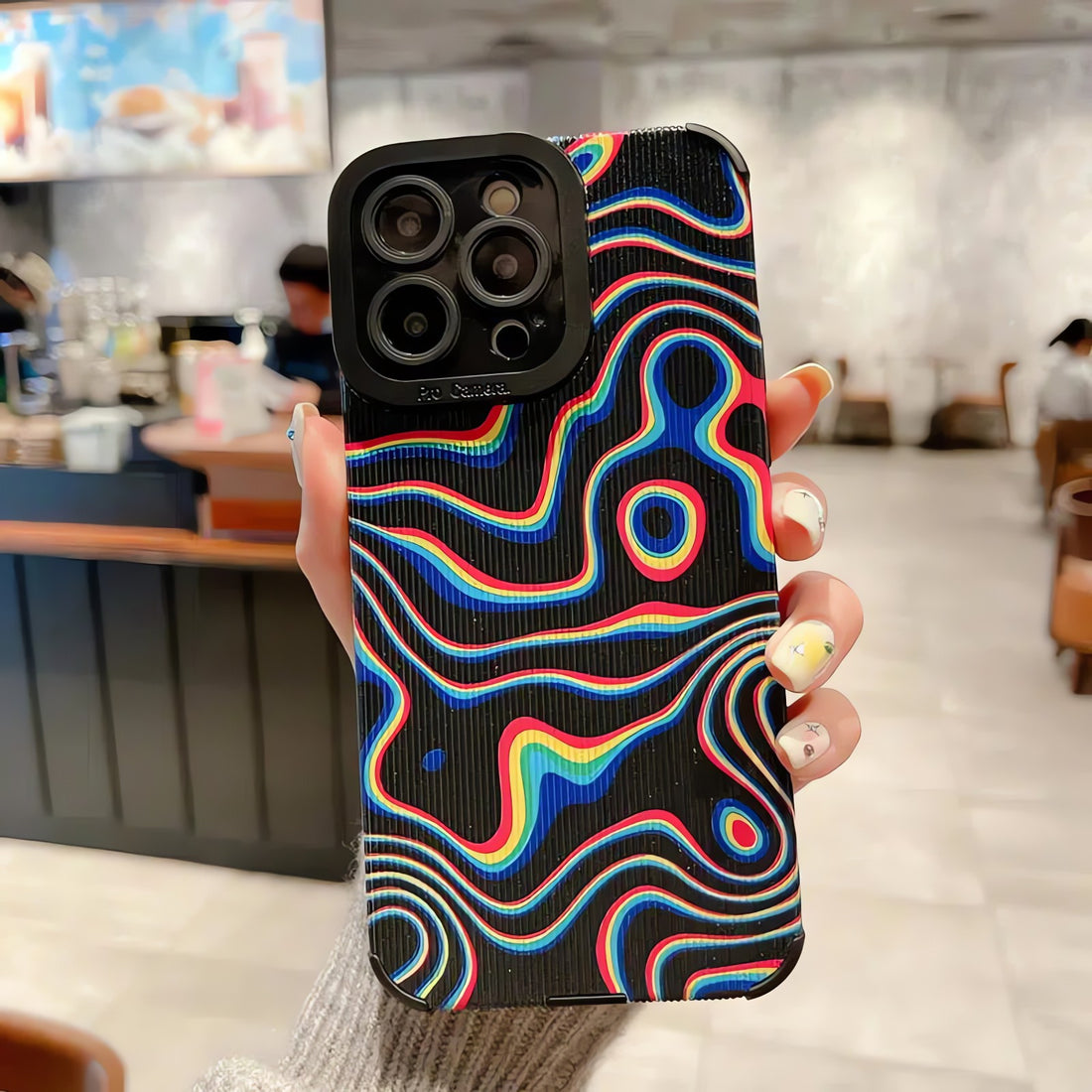 Wavy Rainbow Phone Case - KAYSMAR