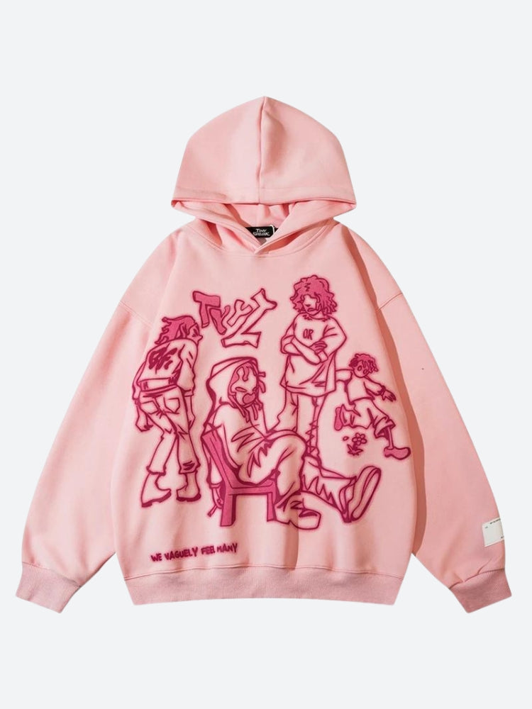 We Vaguely Feel Many Hoodie - KAYSMAR